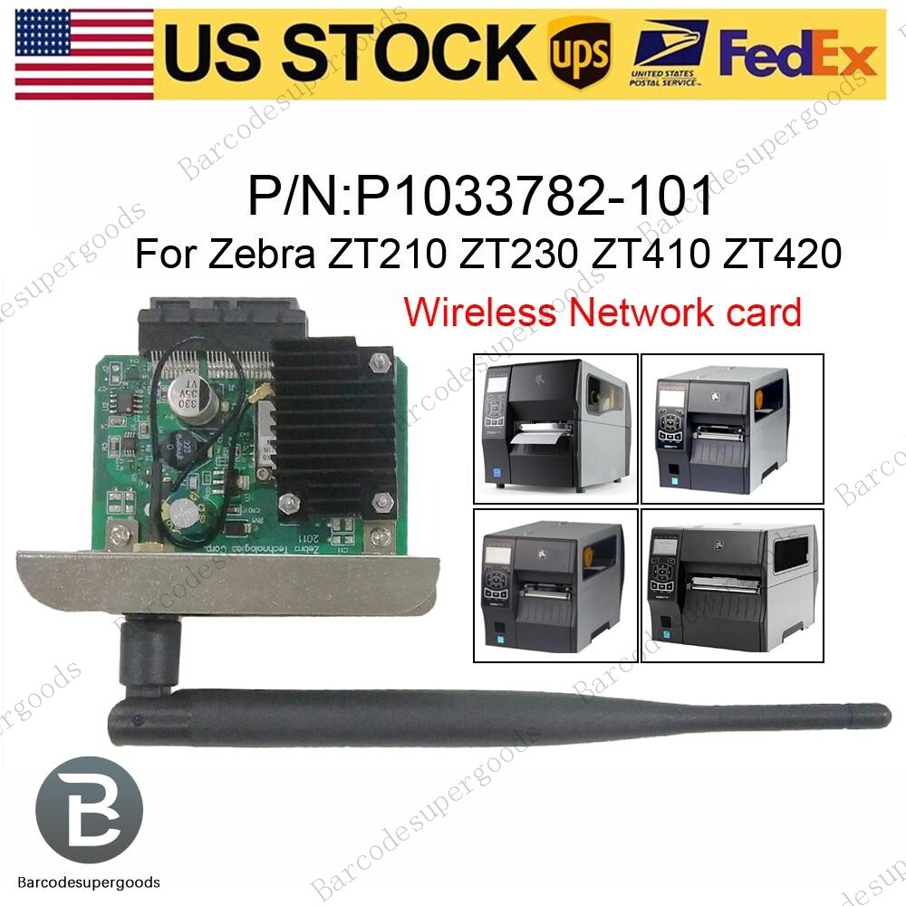 Wireless WiFi Network Card (P1033782-101) For Zebra ZT210 ZT230 ZT410 ZT420