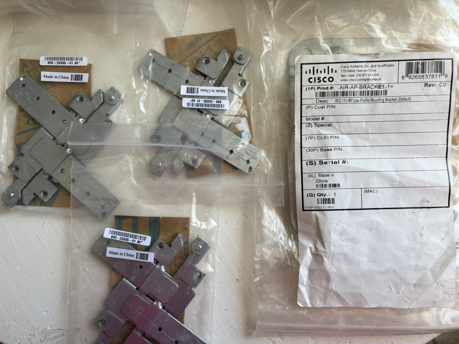 Six (6) Cisco AIR-LAP1142N-A-K9 Wireless Access Points Lot Open Box