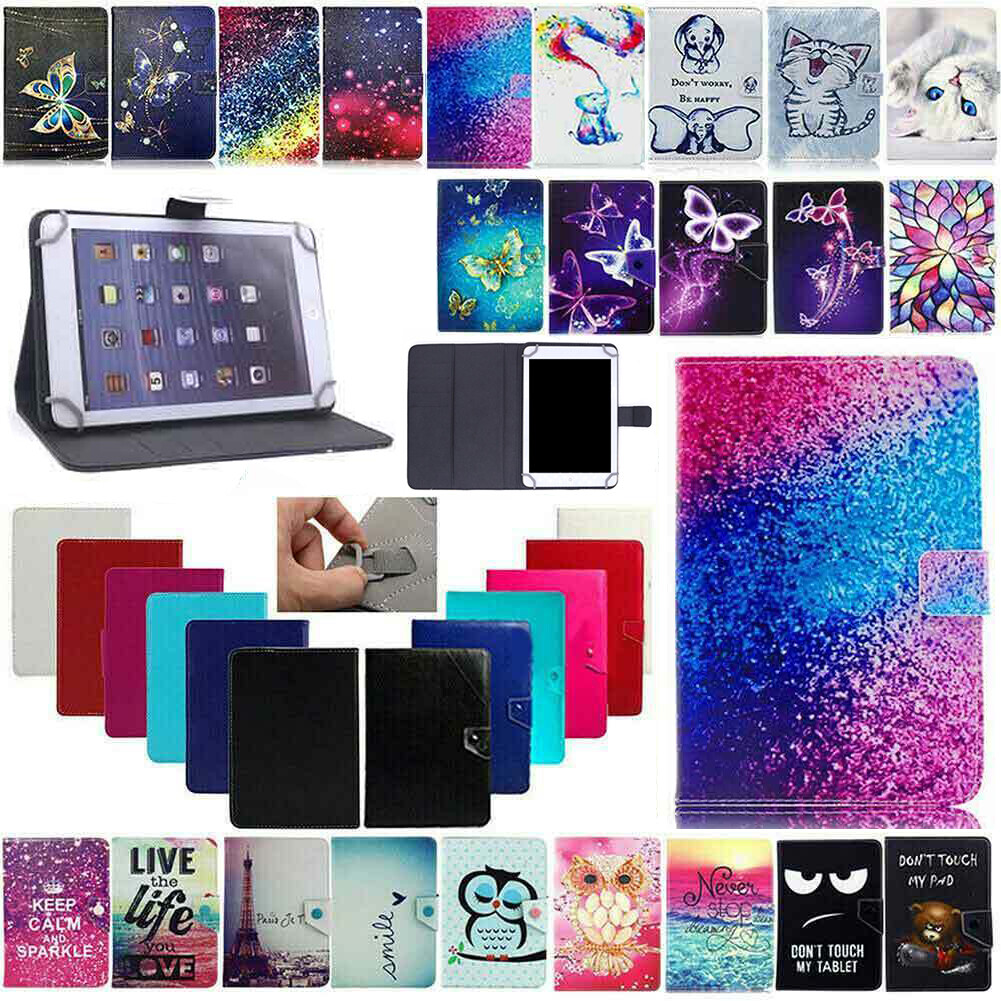 Universal Adjustable PU Leather Stand Case Cover For Android Tablet 10.1″ 7″ 8″