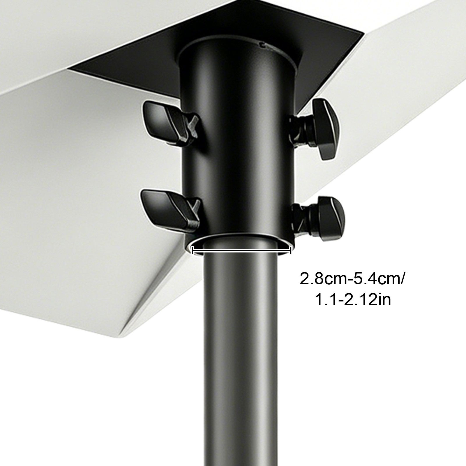 Starlink Gen 3 Standard Dish V3 Pipe Adapter Adjustable Pole Mount Steel Bracket