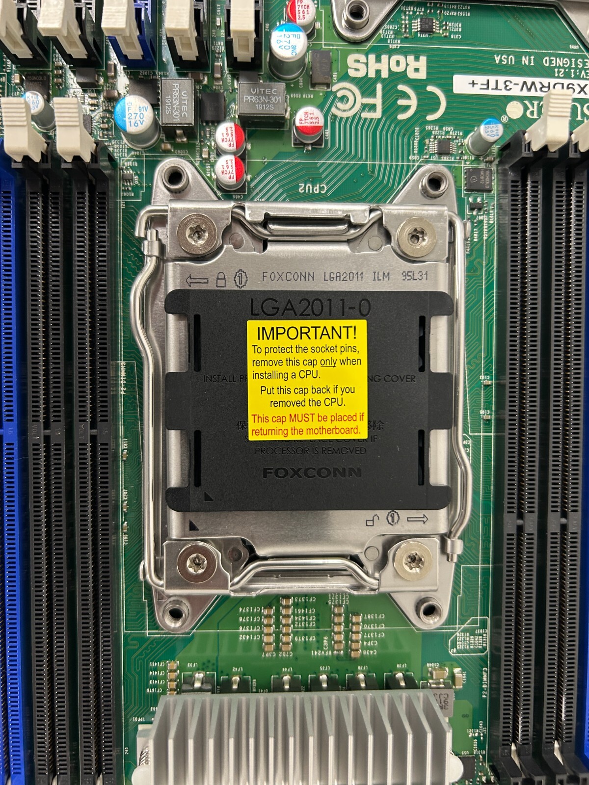 SUPERMICRO X9DRW-3TF+ SERVER LGA 2011 SOCKET DDR3