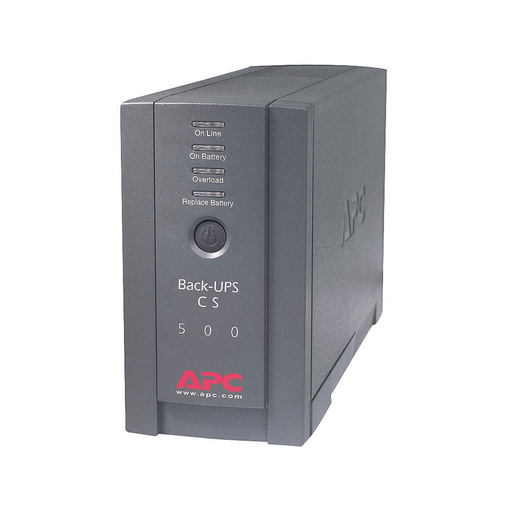 APC BY SCHNEIDER ELECTRIC BK500BLK Standby,500.0VA,120VAC 4NZT2
