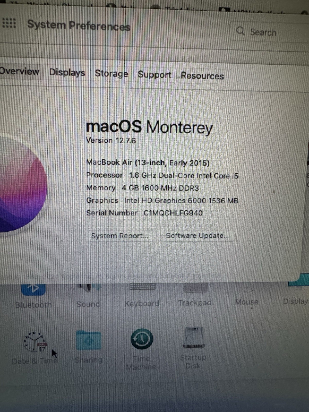 Apple MacBook Air 13″ (128GB SSD, Intel Core i5 5th Gen., 1.6 GHz, 4GB) Laptop –
