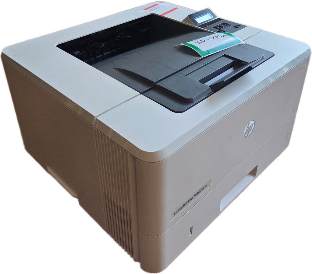 HP LaserJet Pro M402dne Monochrome Laser Printer w/ HP 26X Toner – Tested Workin