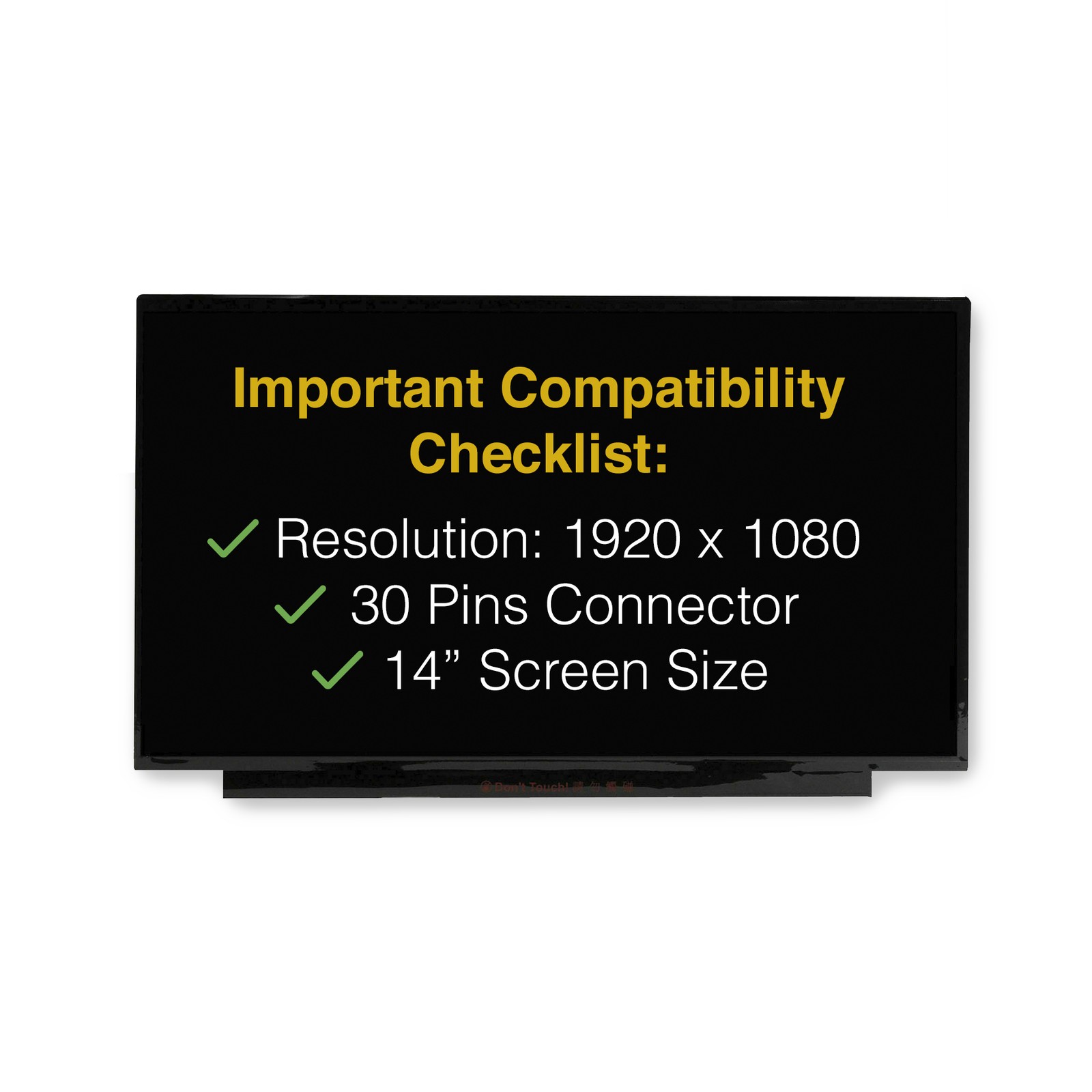 Replacement Screen for ASUS VIVOBOOK F407MA FHD 1920×1080 IPS Matte LCD