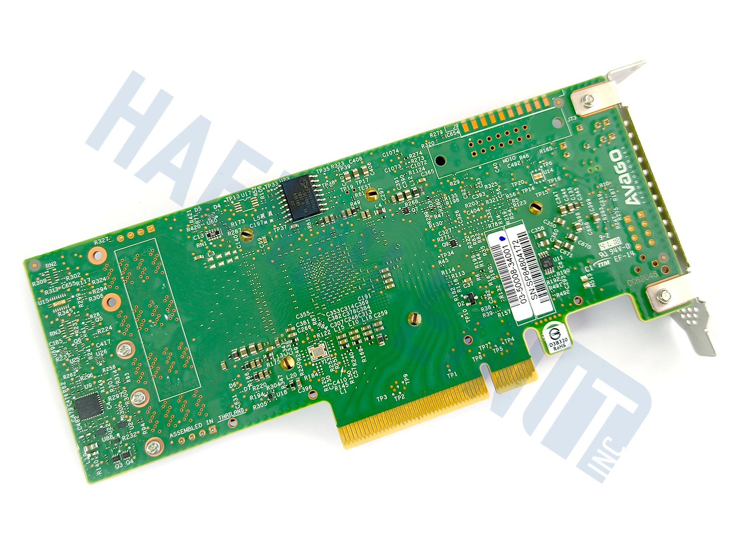 Broadcom LSI 9400-8i SATA SAS Host Bus Adapter HBA 12G P24 IT-Mode + 2 cables