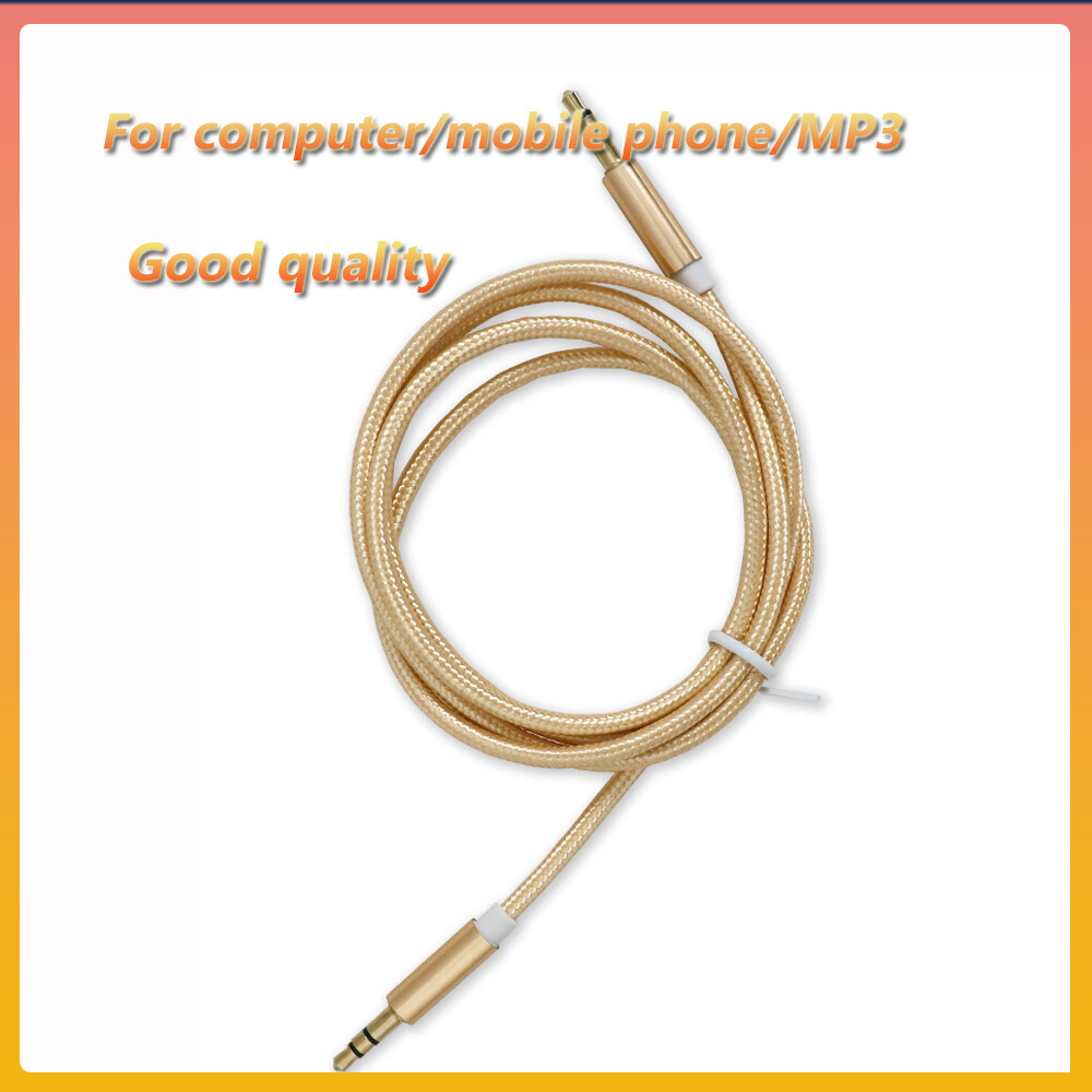 Audio Cable 3.5mm Jack Speaker Line Aux Cable for iPhone Samsung Car Headphone