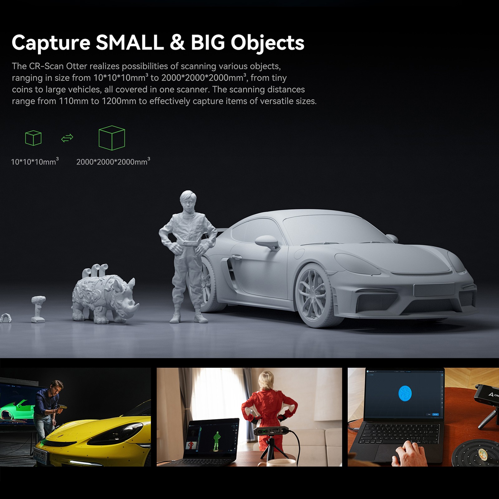 CR-Scan 3D Scanner 24-Bit Full-Color For IOS Y4L8