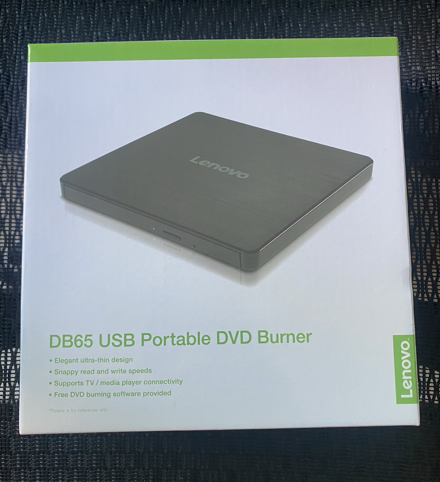DEAL! Lenovo DB65 UltraSlim Portable DVD Burner – Brand New, Sealed, Never Used