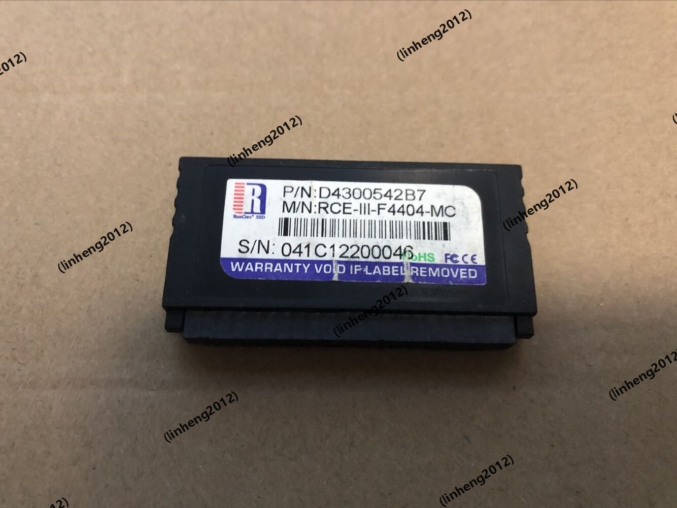 4GB 44PIN Disk On Module PATA/IDE/EIDE RCE-III-F4404