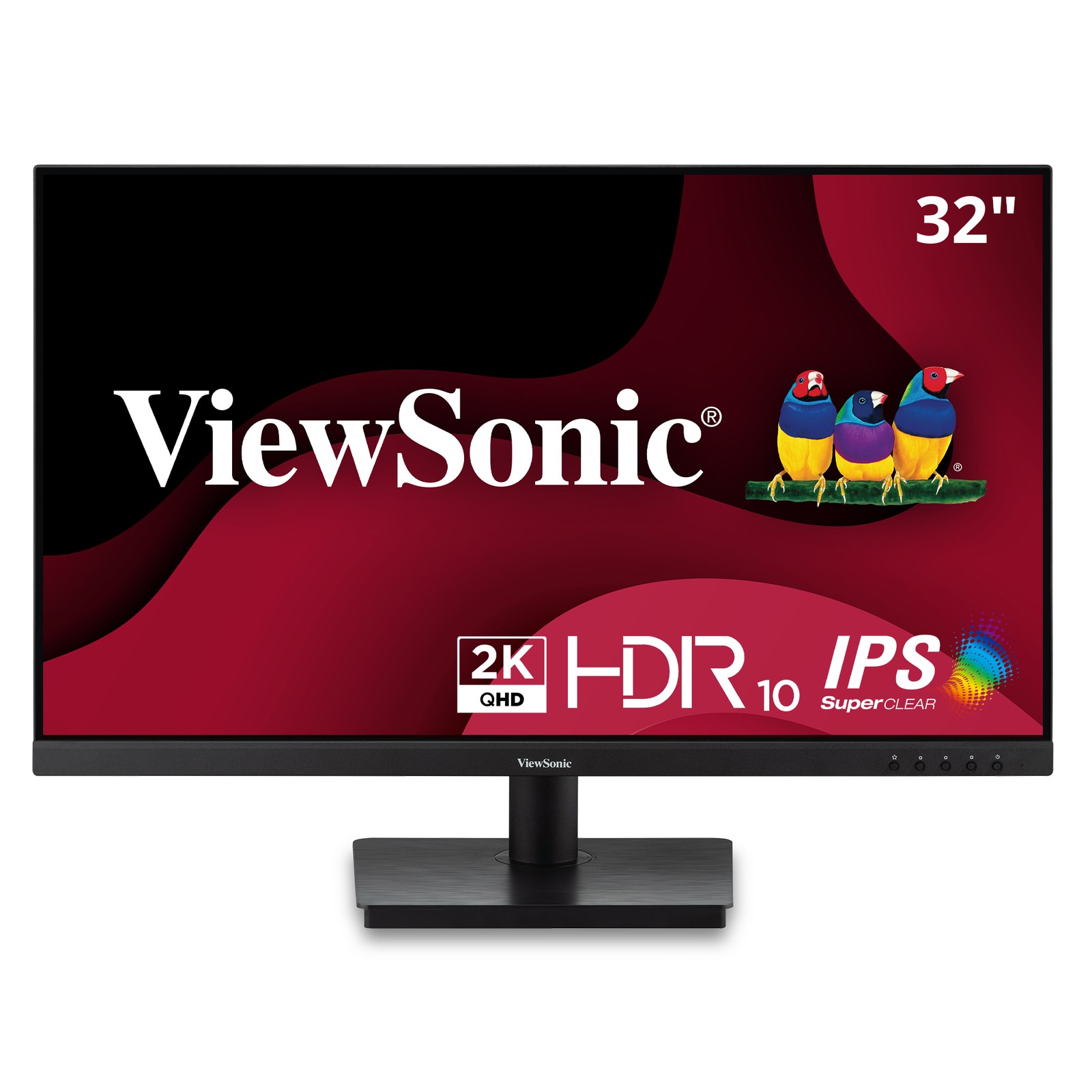 ViewSonic VS3225-2K 32 Inch QHD 1440p IPS Home and Office Monitor w/ HDMI, DP
