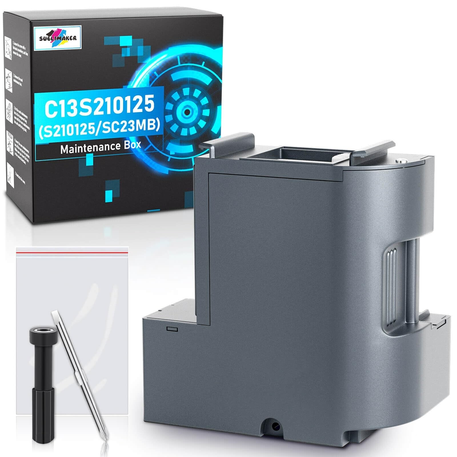 F170 Maintenance Box for Epson Surecolor SC-F170 SC-F100 SC-F150, C13S210125/…