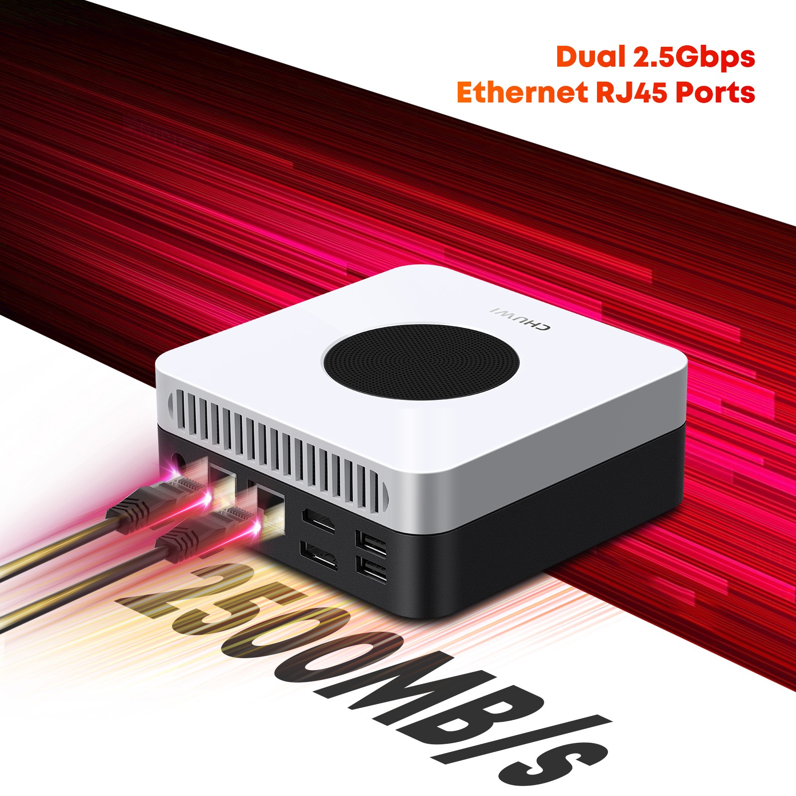 CHUWI LarkBox X Mini PC Intel AMD Ryzen 7 3700U 4.1Ghz 8G+256G Windows 11 Home