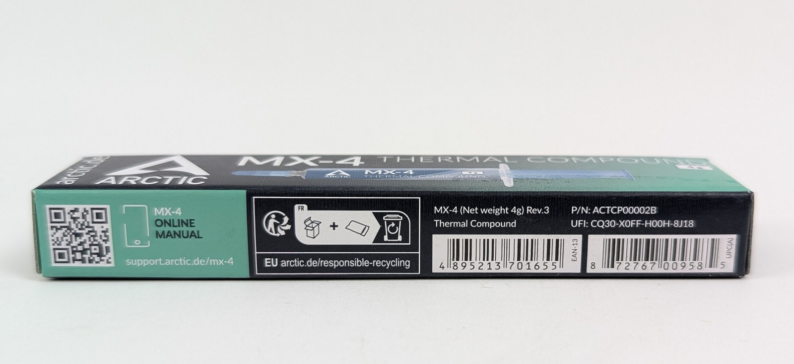 Arctic MX-4 Carbon Thermal Paste 4g Tubes High Performance Set of 6