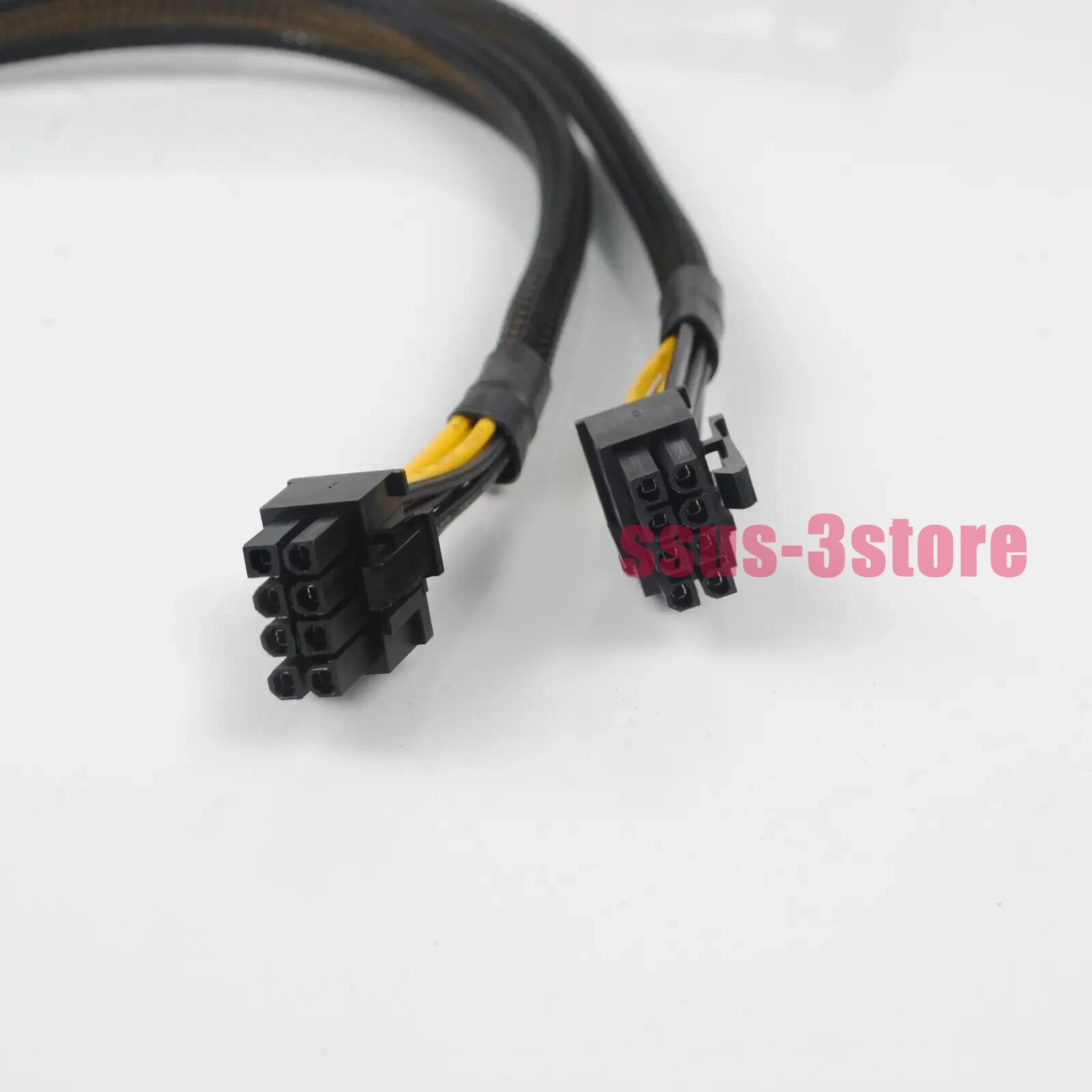 8pin to Dual 8pin(6+2) PCIe GPU Video Card Power Cable For DELL R730 35cm