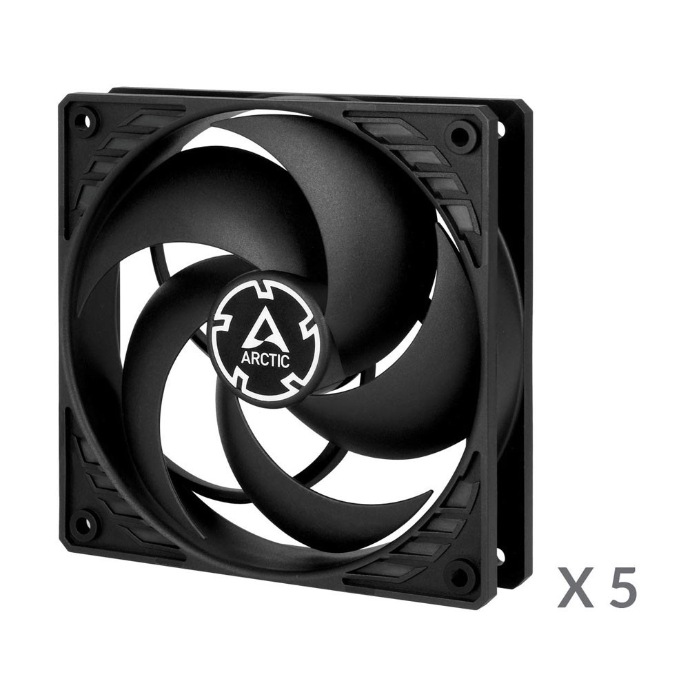 Arctic ACFAN00135A P12 Value Pack of 5 Pressure Optimized 120 mm Cooling Fan
