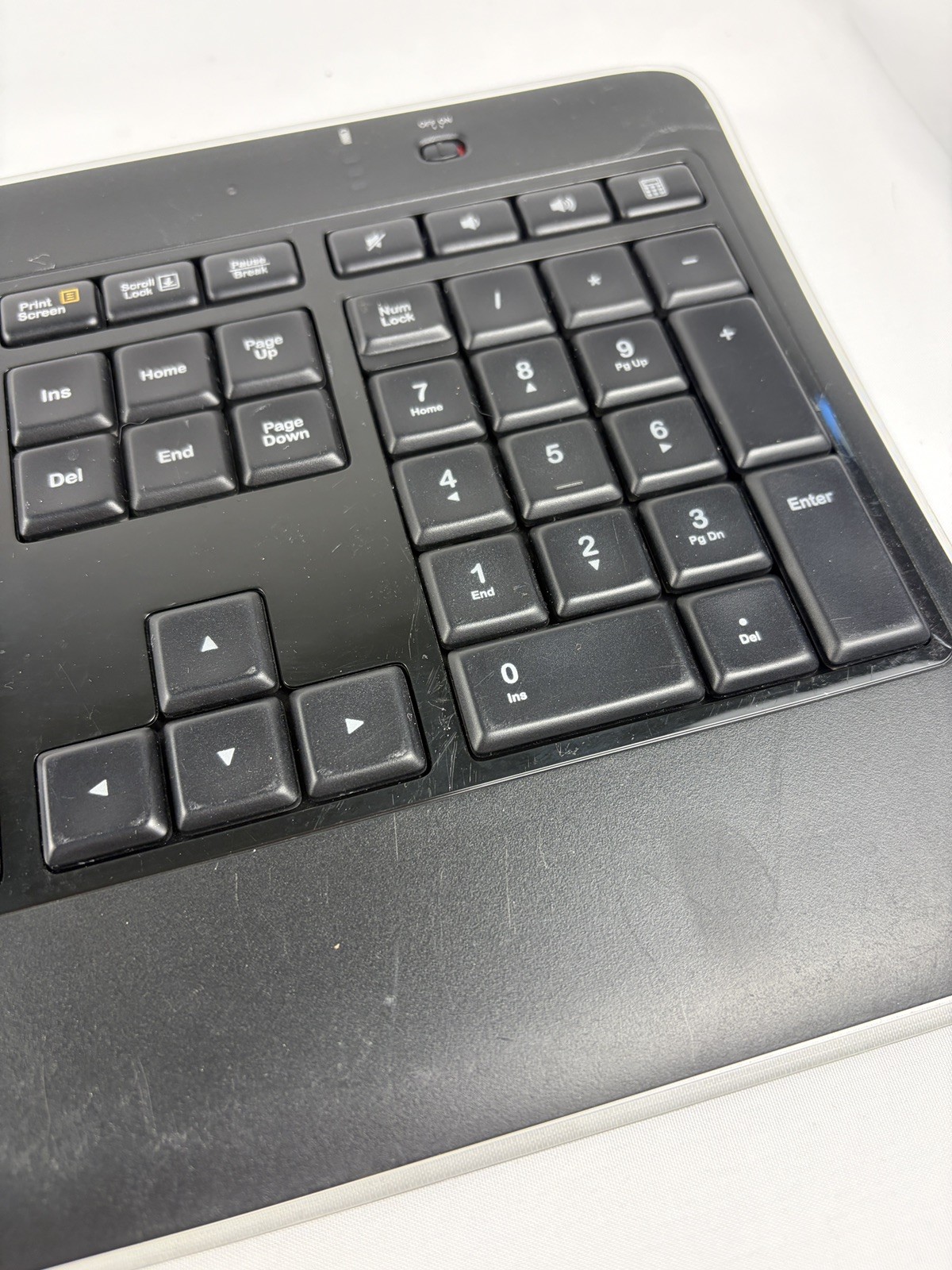 Logitech K800 Illuminated Wireless Keyboard Black – No Dongle, Tested