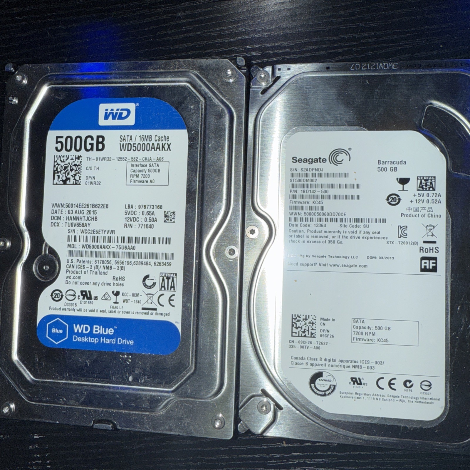 500GB 3.5″ SATA Hard Drive Mixed Brand/Model/ Windows 10 PRO LEGACY
