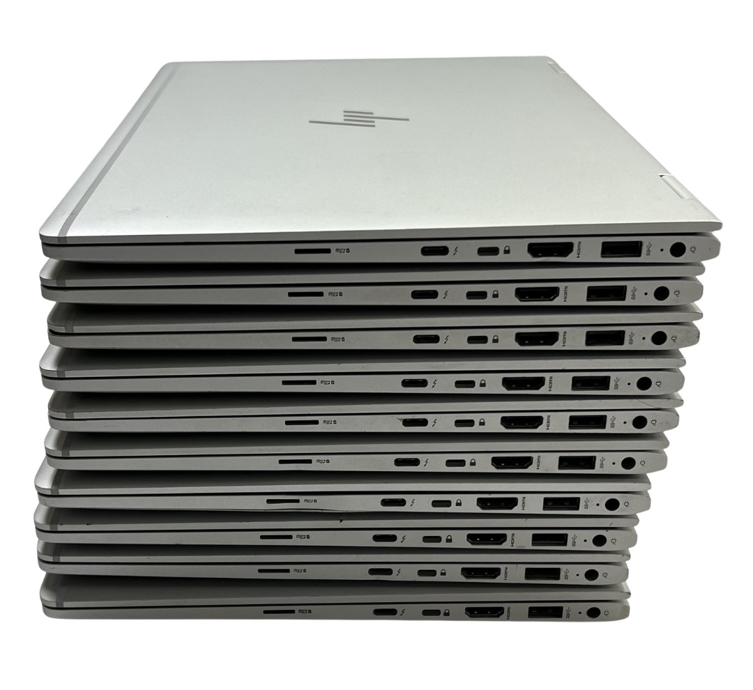 (Lot of 10) HP EliteBook x360 1030 G2 – Intel Core i5-7300U 8GB RAM No OS/AC/SSD