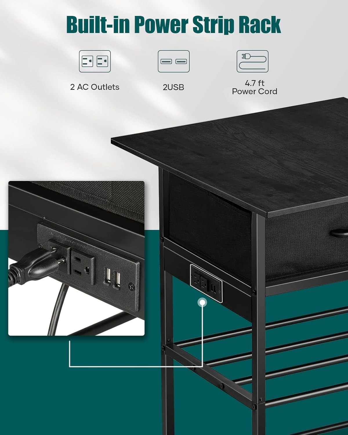 Multi-Functional 3D Printer Stand – Filament Storage Shelf**