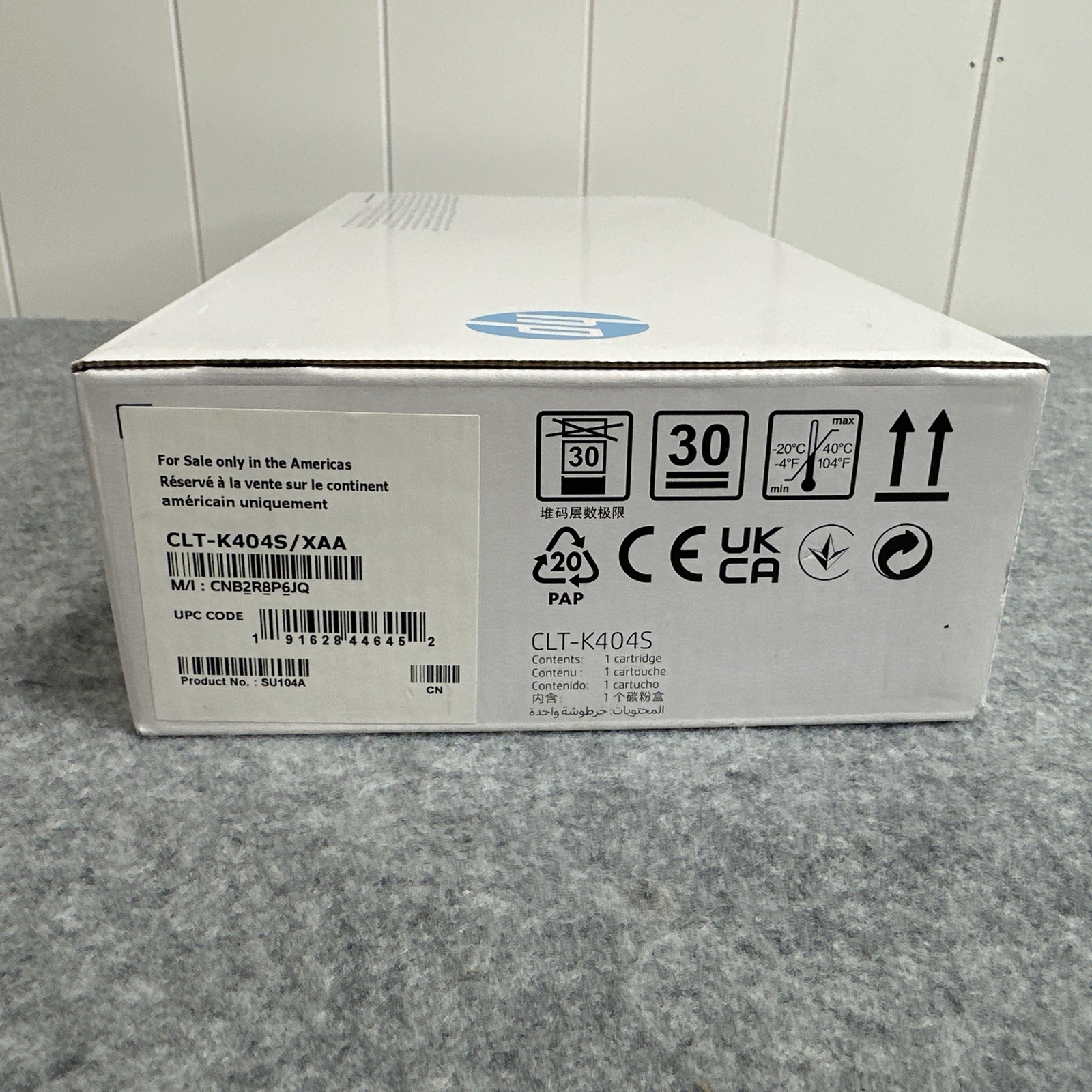 HP Toner Cartridge For Samsung CLT-K404S (SU104A) Toner 1500 Page-Yield Black