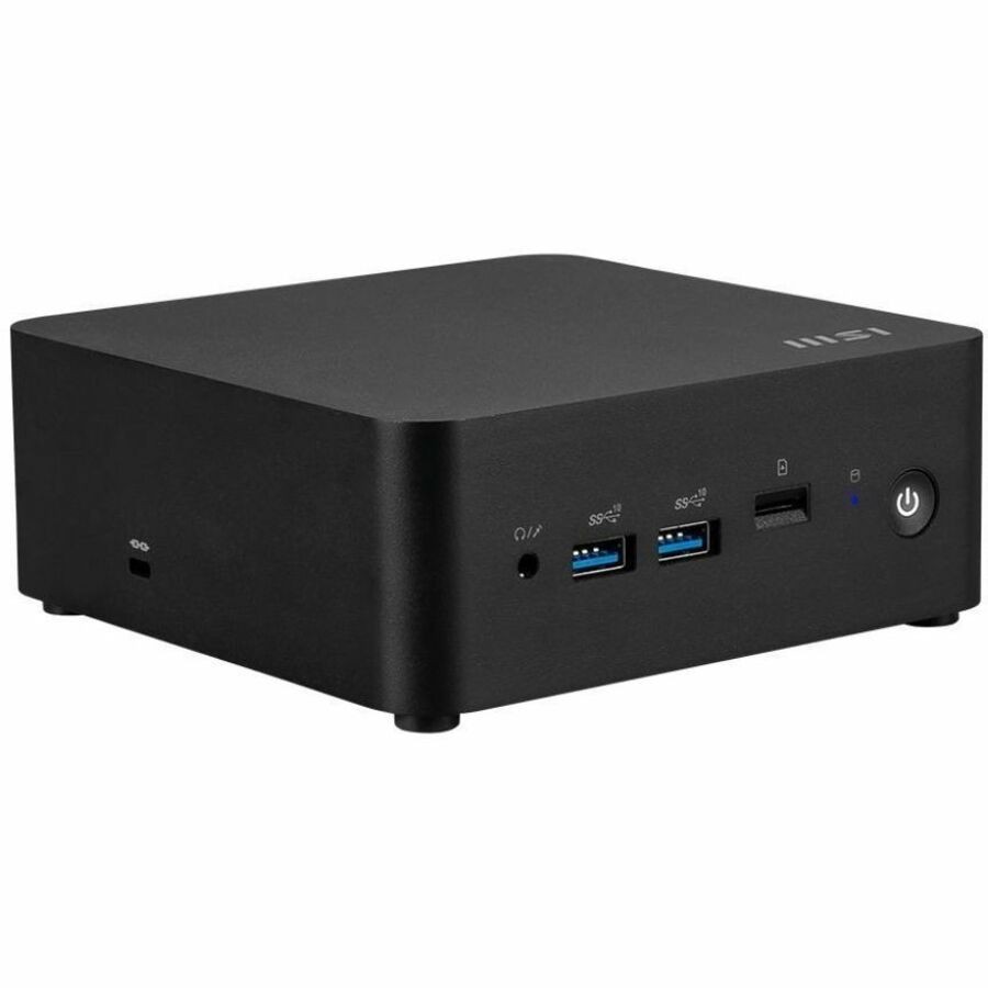 MSI Cubi NUC 010US Mini PC , Intel Core 3-100U, 8GB. 500GB, W11P, 3Y advanced