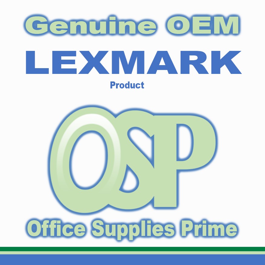 71C1HK0 Original OEM Lexmark Toner Cartridge, Black High Yield Genuine Sealed