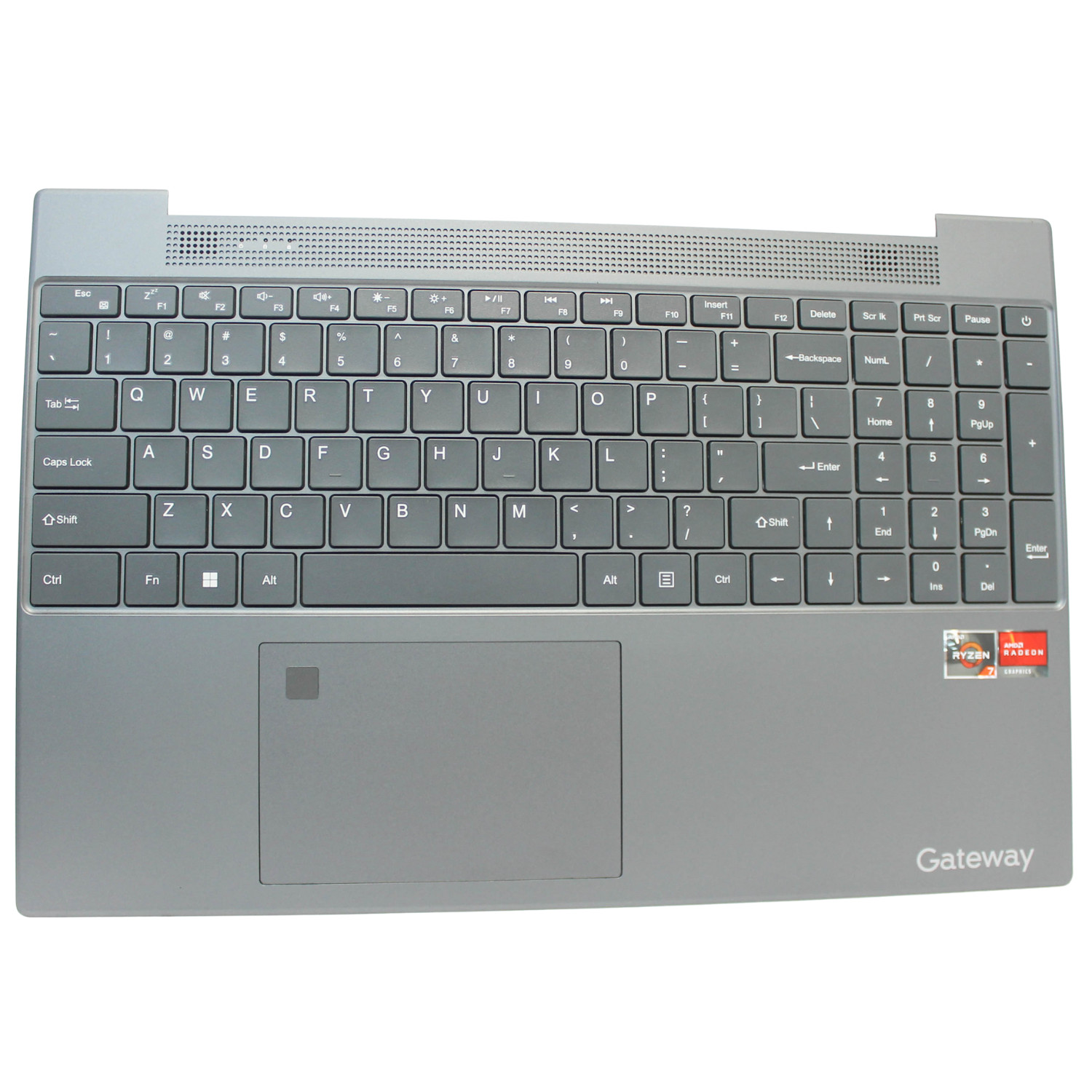 PALMR-GWNR71539-BK GATEWAY PALMREST GRAY W/KB GWNR71539-BK “GRADE A”