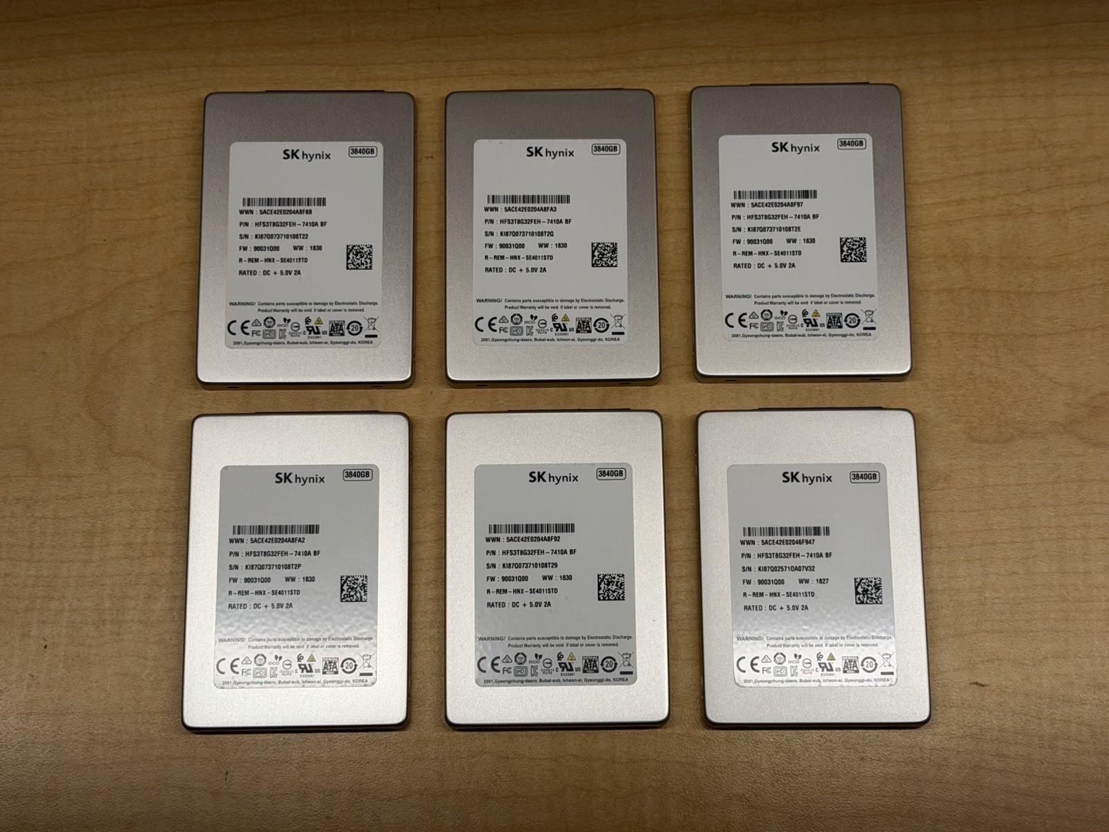 SK Hynix 3.84TB SATA 6Gb/s Read Intensive 2.5” SSD HFS3T8G32FEH