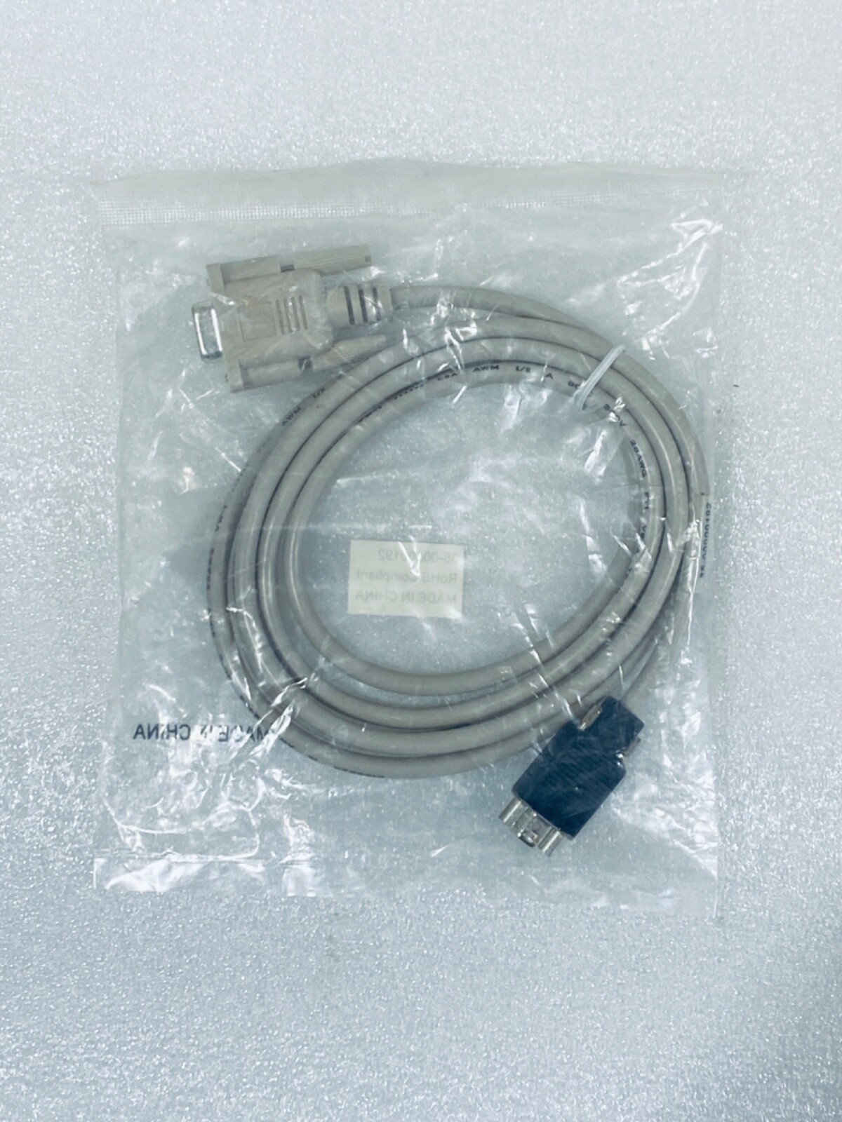 New HP Mini DB9 RS232 Male To DB9 Serial Male 6Ft. Cable, 35-00000192