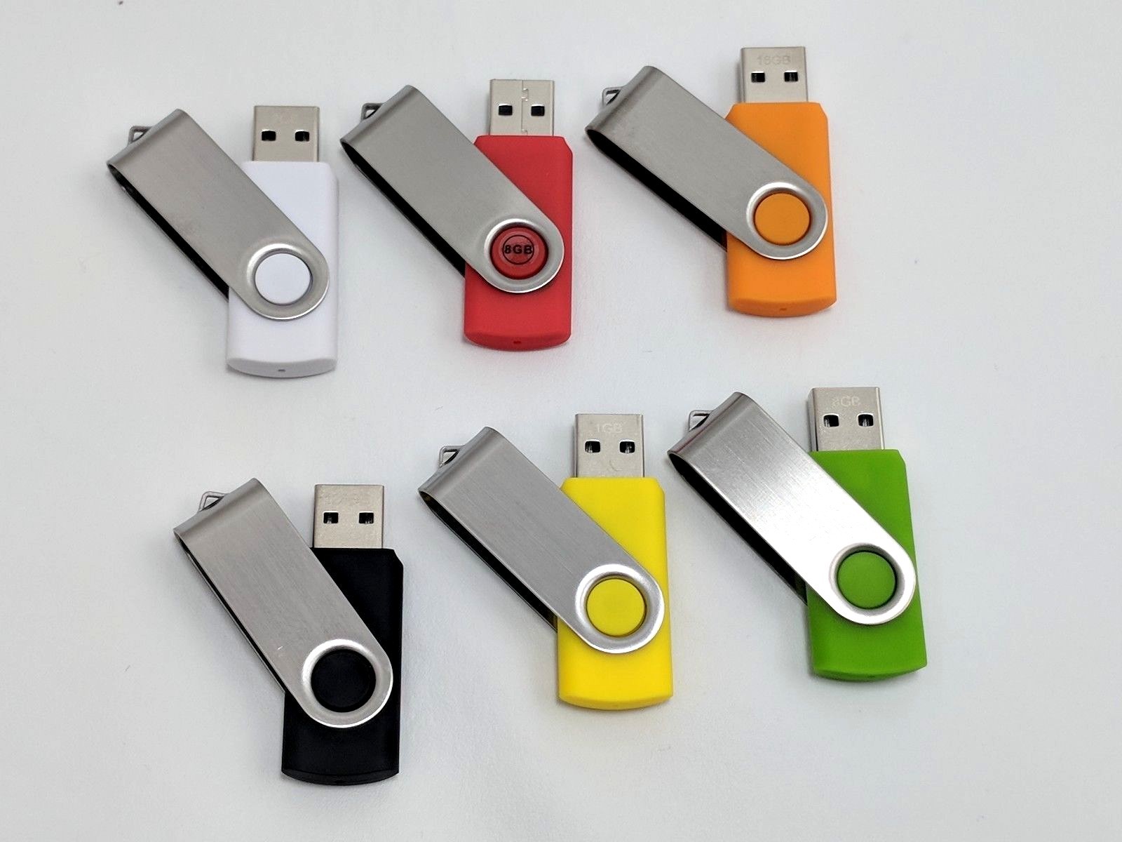 USB Flash Drive – Swivel – 2.0 – unbranded 512MB 1GB 2GB 8GB 16GB 32GB 128GB LOT