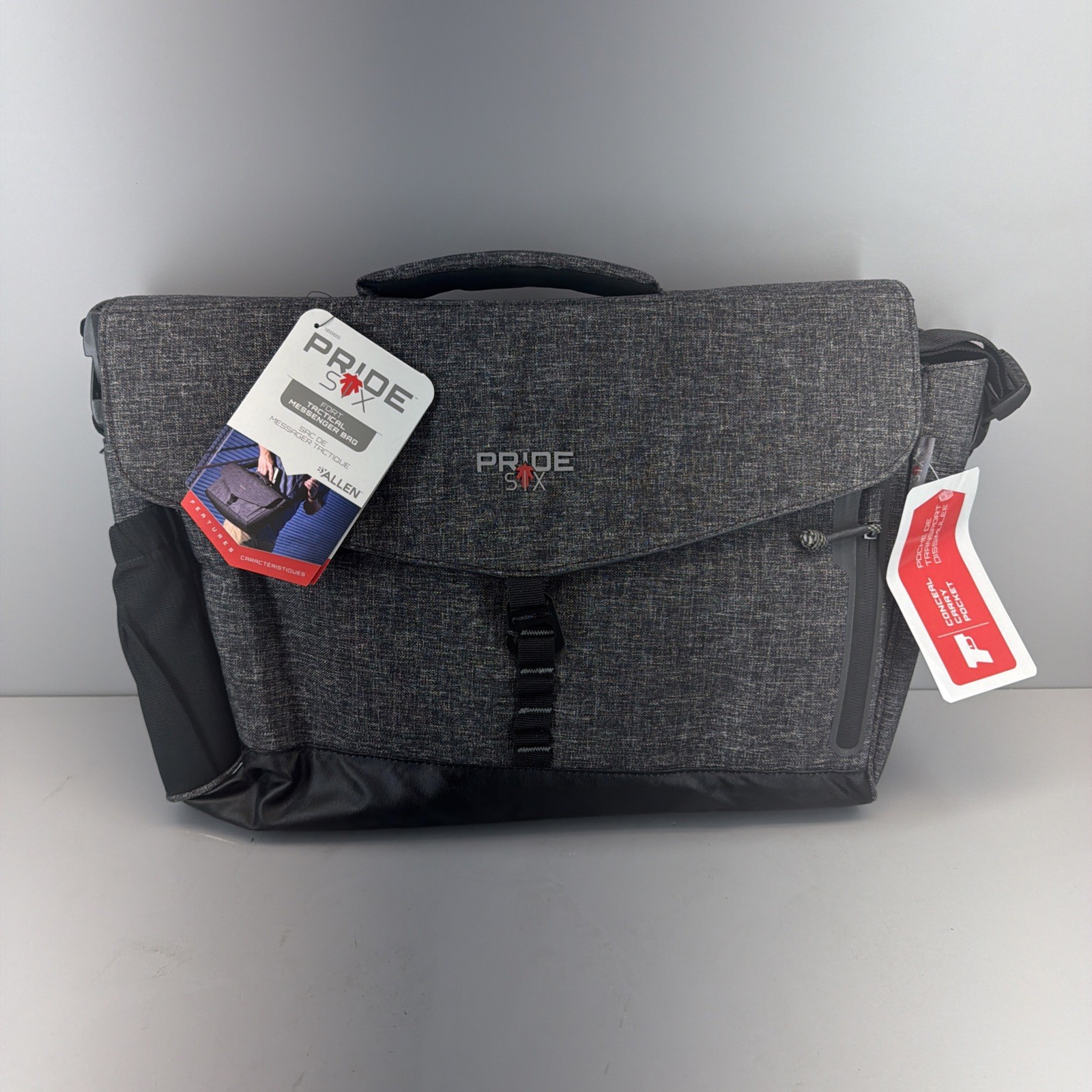 Allen Tac-Six Pride Six Fort Tactical Messenger Bag CCW Holster Laptop Sleeve
