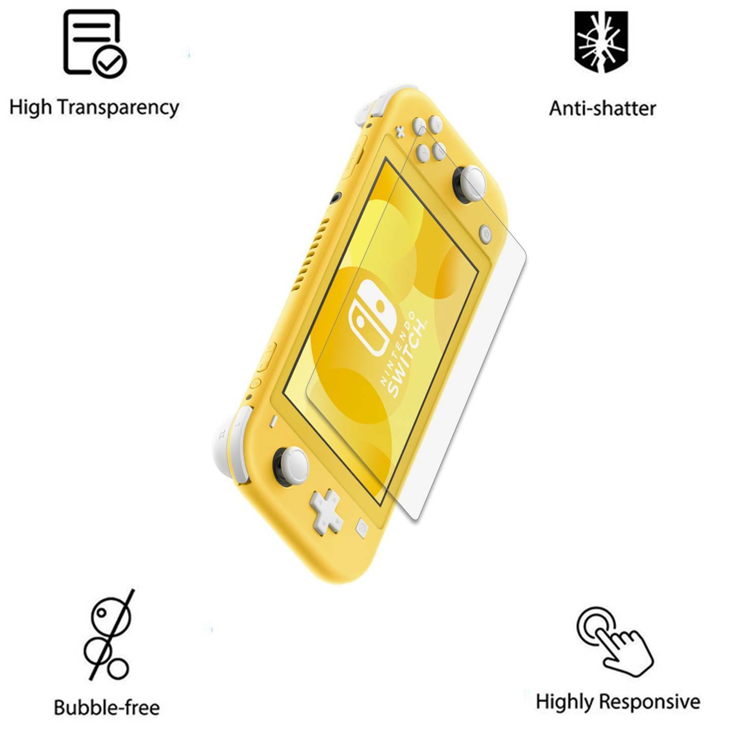 Anti-Glare Matte Screen Protector Film Guard Shield For Nintendo Switch Lite