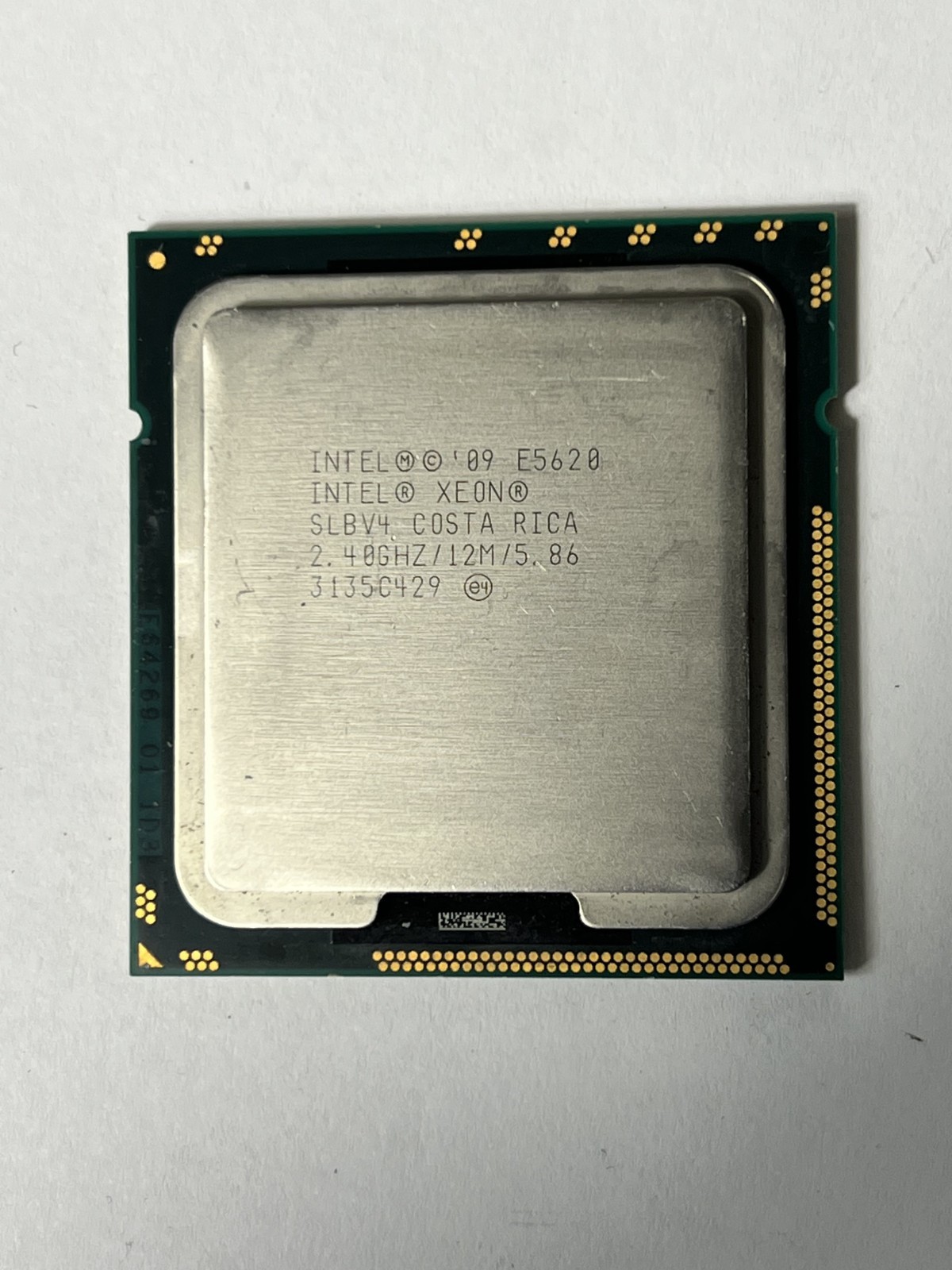 Intel Xeon E5620 CPU 2.40GHz 12M Quad Core LGA-1366 Server Processor SLBV4 80W