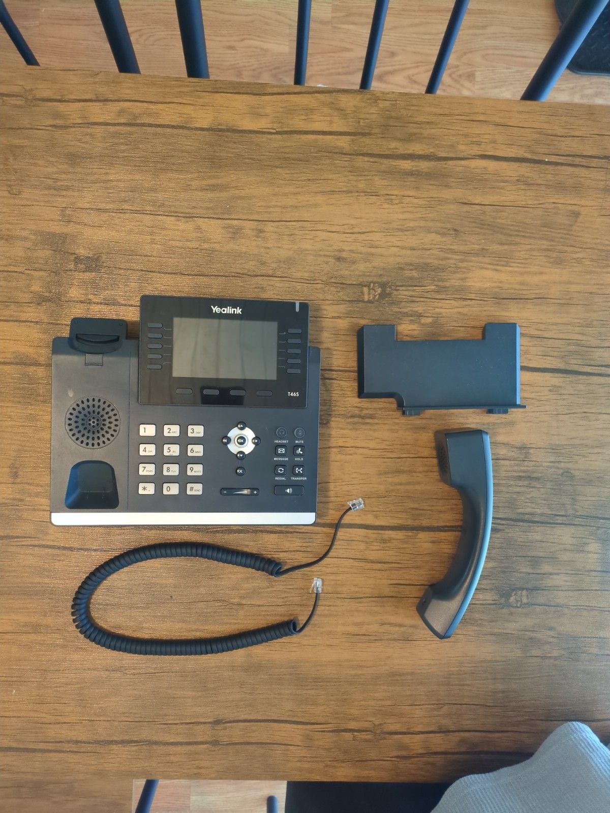 Used Yealink SIP-T46S IP Phones – Black – Bundle of 2