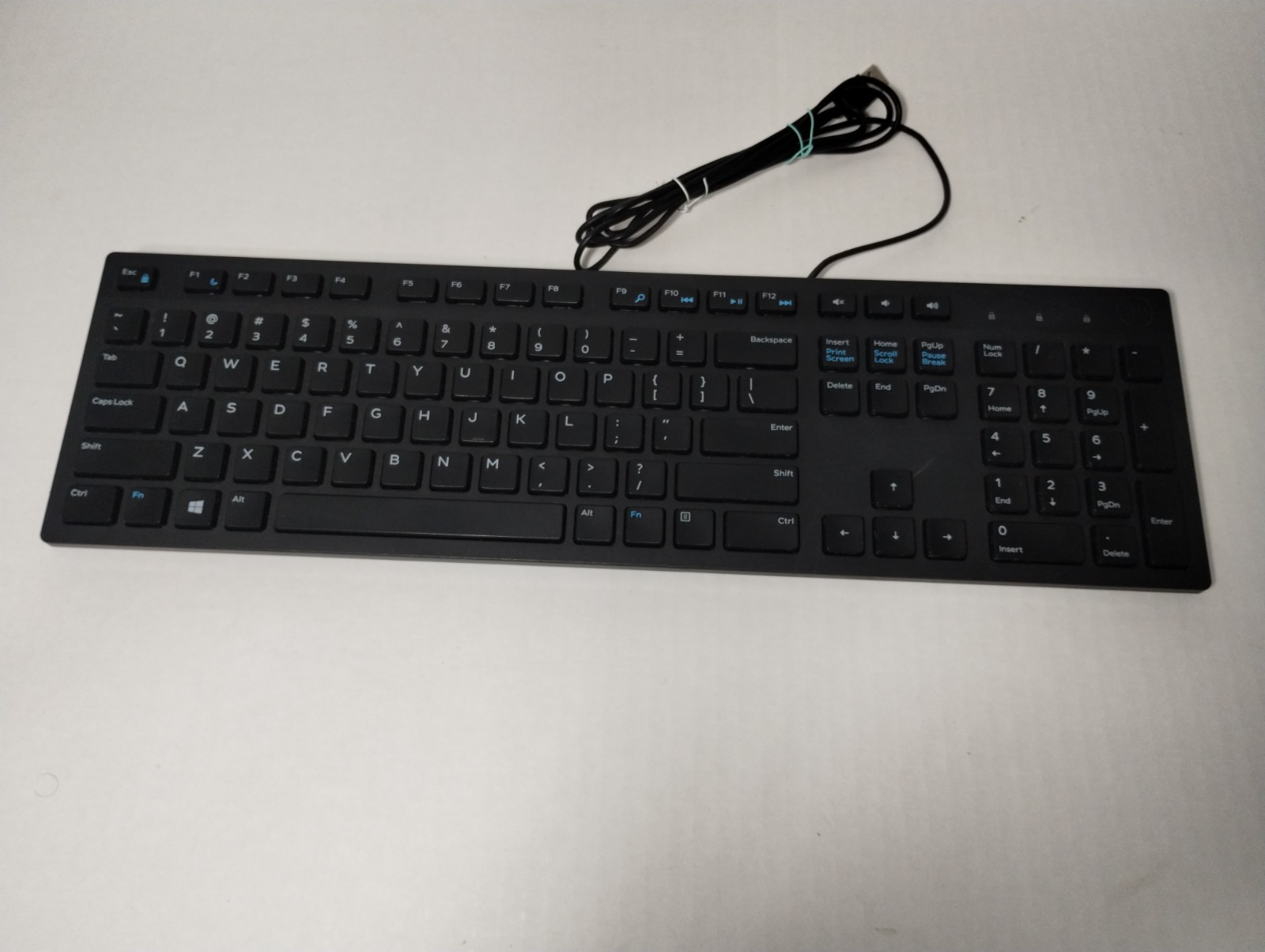 DELL Slim Multimedia USB Keyboard Black KB216-BK , US International (QWERTY)