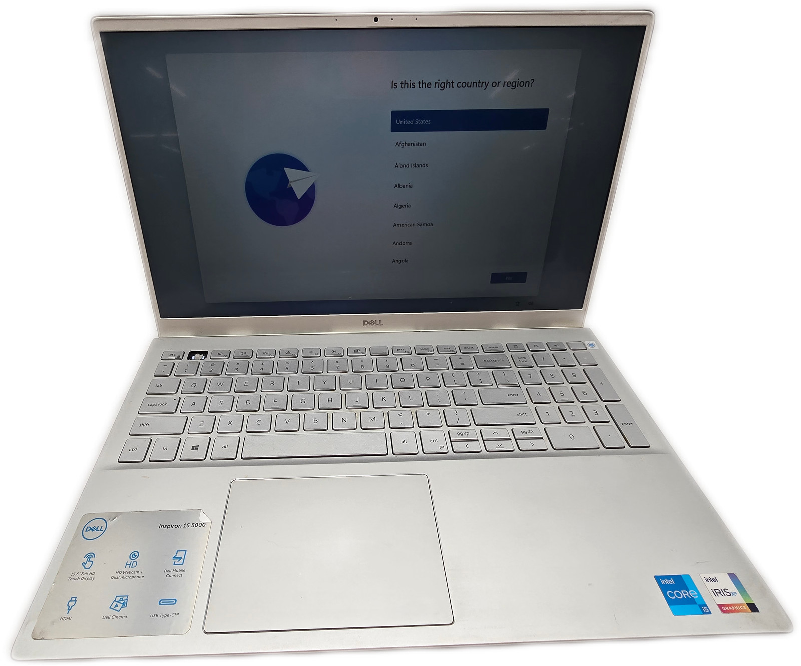 Dell Inspiron 5502 i5-11th Gen 12GB 512GB SSD Windows 11 Home