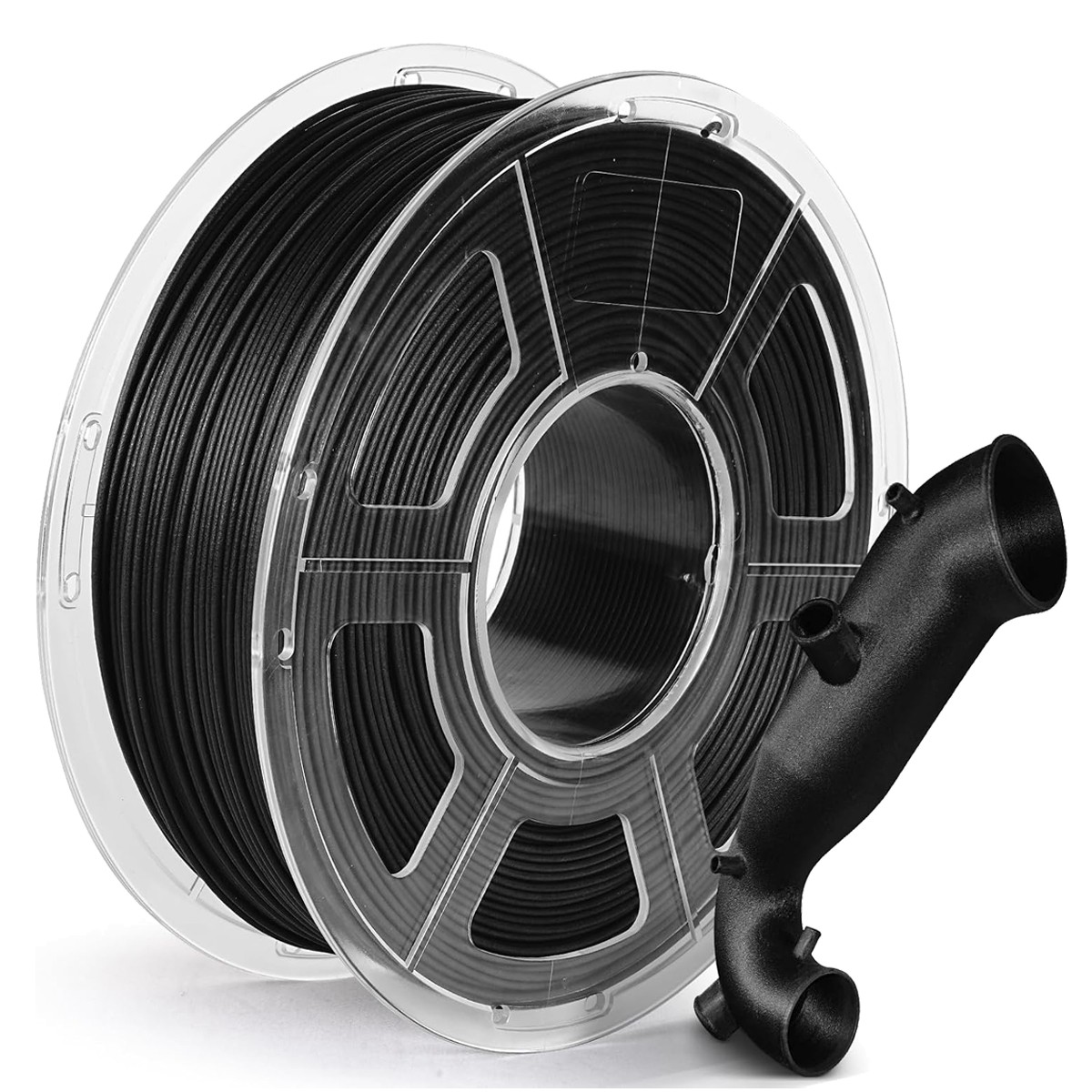 JAYO Black PA6-CF/PA12-CF/PA6-GF 3D Printer Engineering Filament 1.75mm 1KG