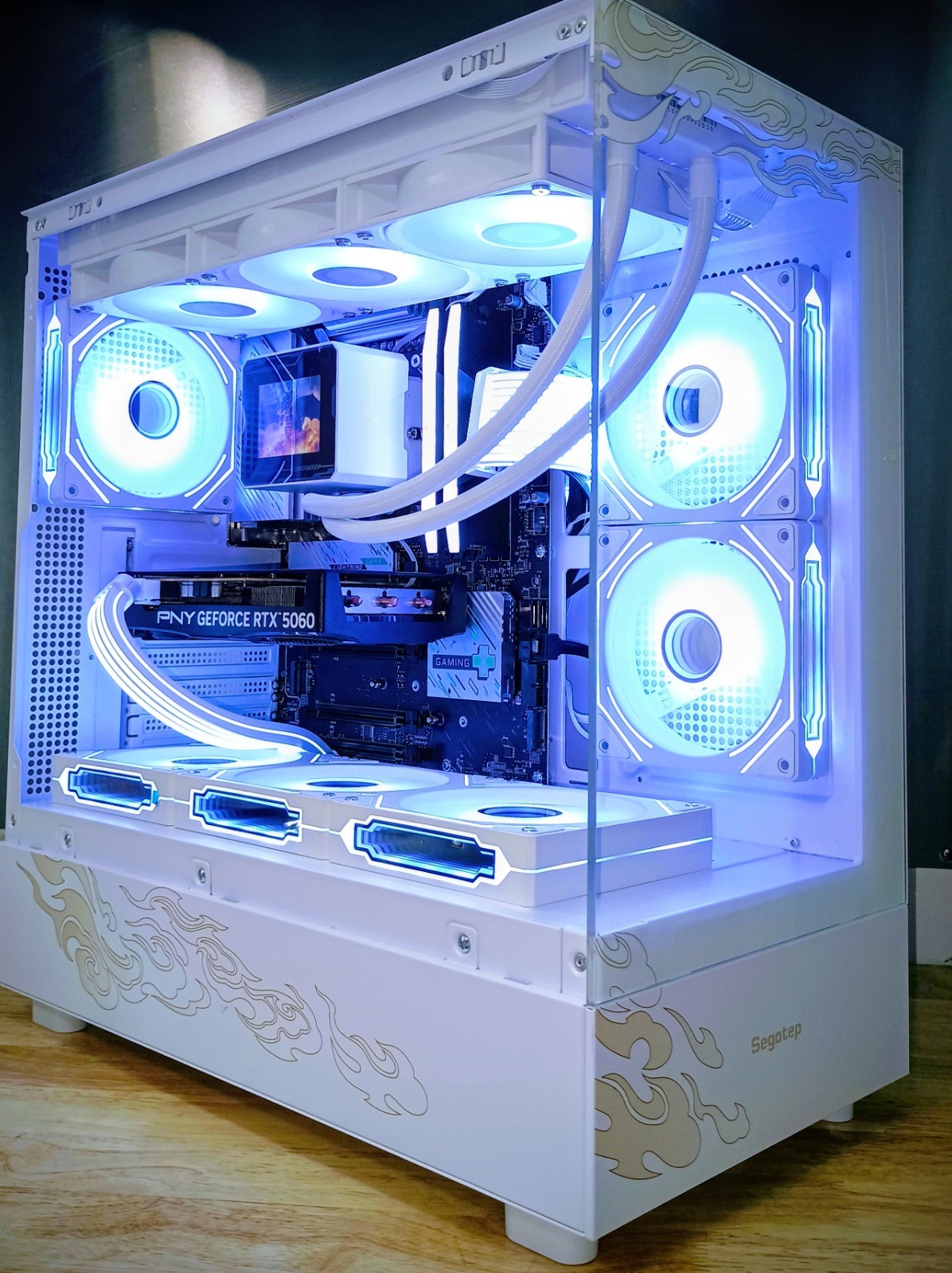 Pre-Built Gaming Desktop PC ATX MidTower Special Edition Dragon Art Design NEW