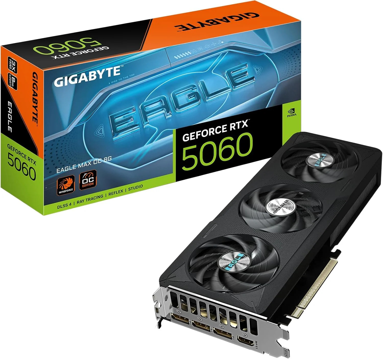NEW SEALED GIGABYTE Nvidia GeForce RTX 5060 Eagle MAX OC 8G Graphics Card GDDR7