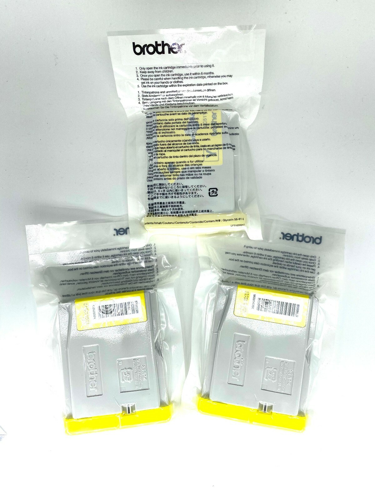 1 pack Brother LC51CL Ink Cartridge – Yellow ONLY – Genuine Brother Cartridge