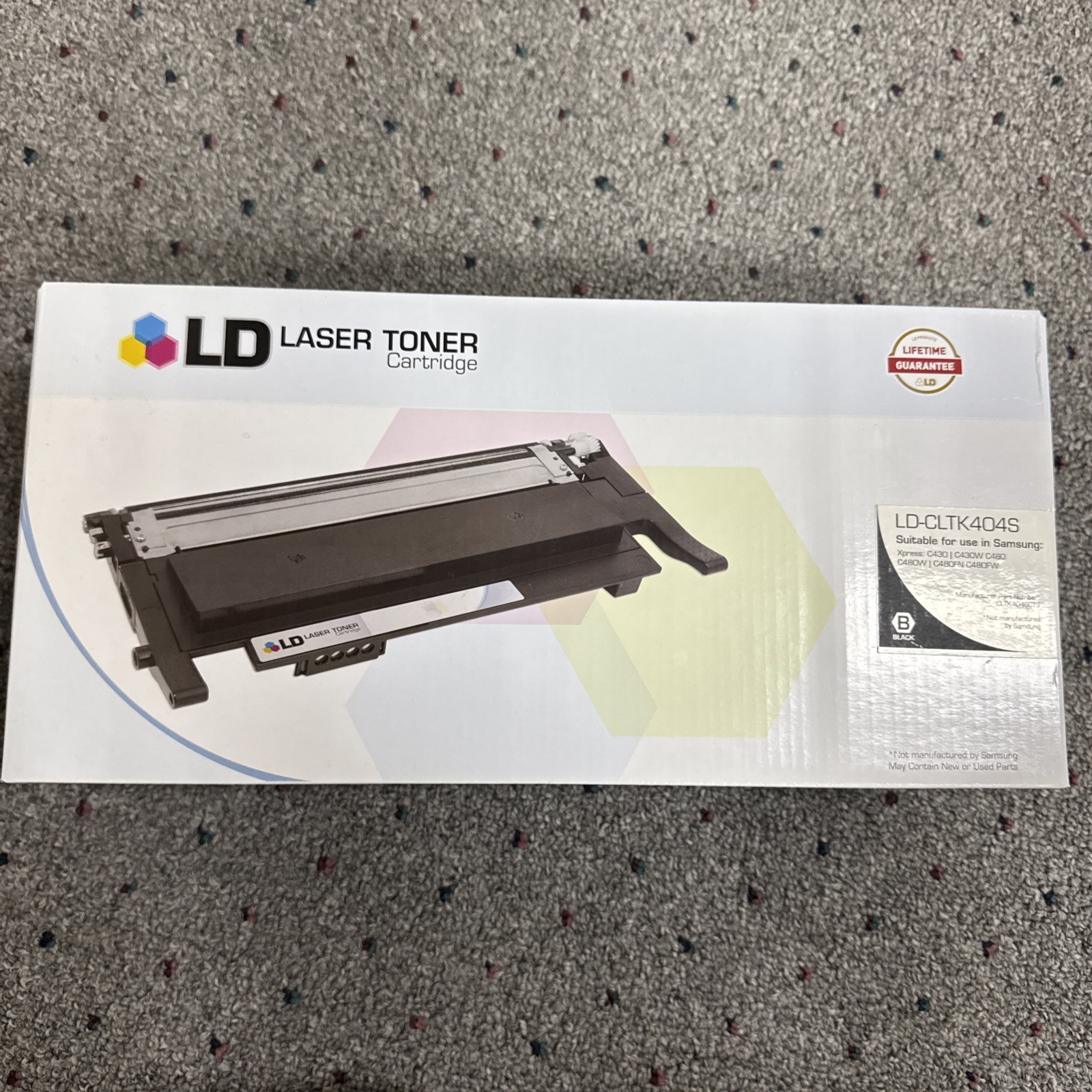 LD CLT-K404S K404S Black Laser Toner Cartridge for Samsung Printer