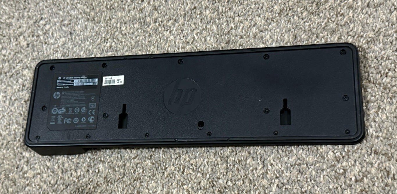 HP 2013 UltraSlim Docking Station with Power Adapter (D9Y32AA#ABA)