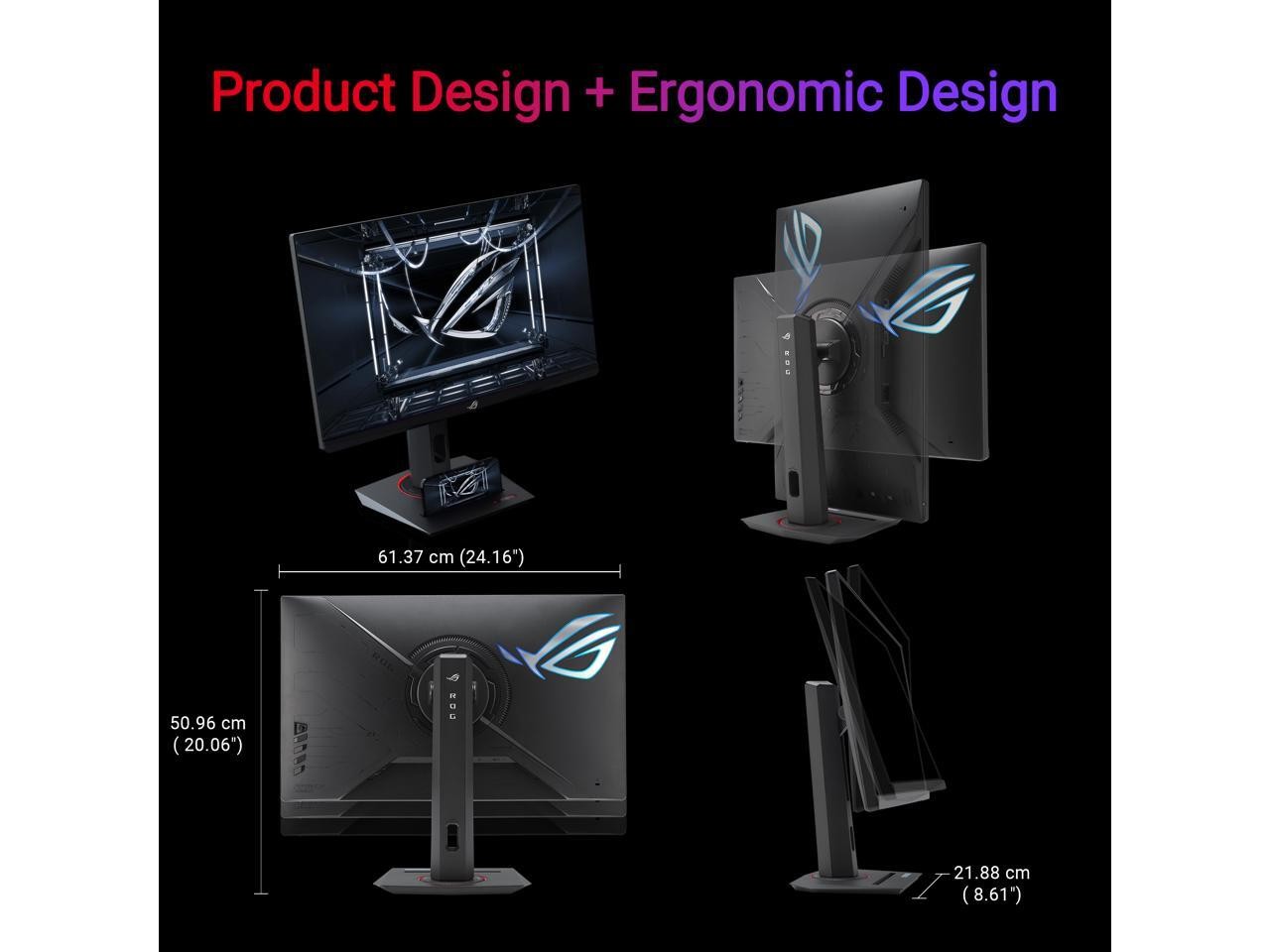ASUS ROG Strix XG27ACG USB Type-C Gaming Monitor – 27” WQHD(2560×1440), 180Hz,