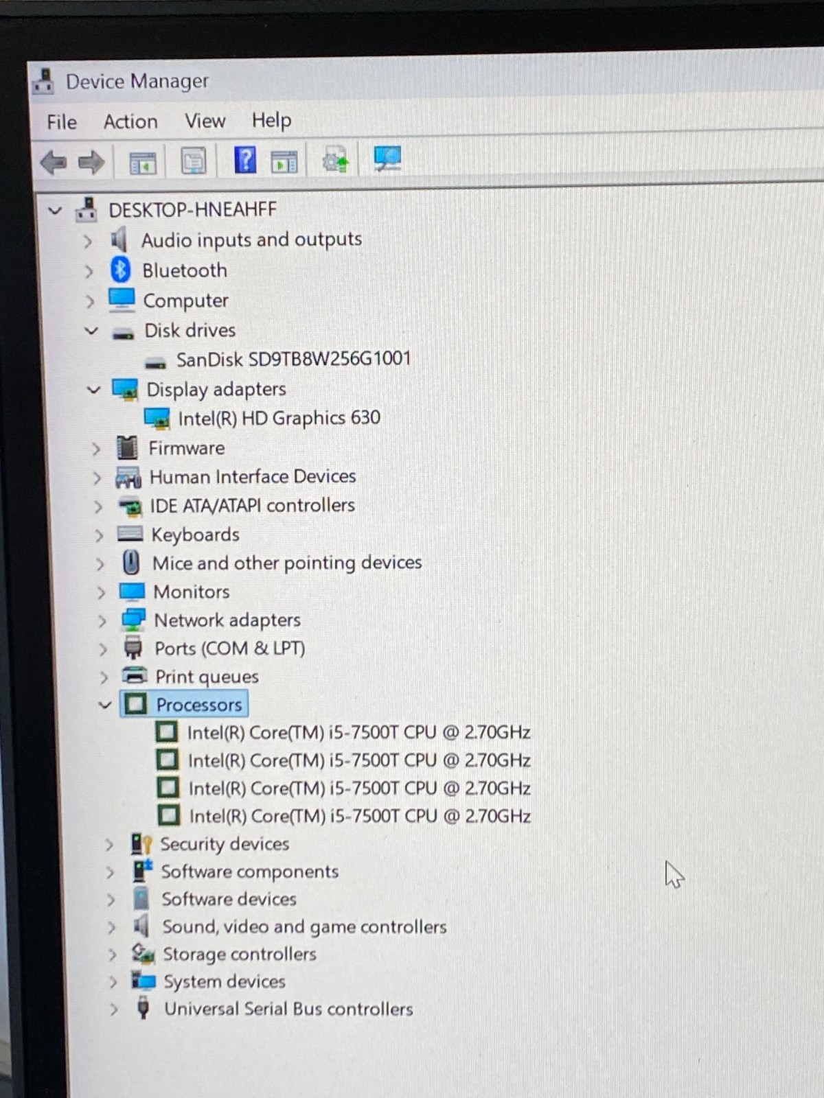 LENOVO THINKCENTRE M910q TINY i5-7500T 8GB RAM 250GB SSD WINDOWS 11 WiFi+CHARGER