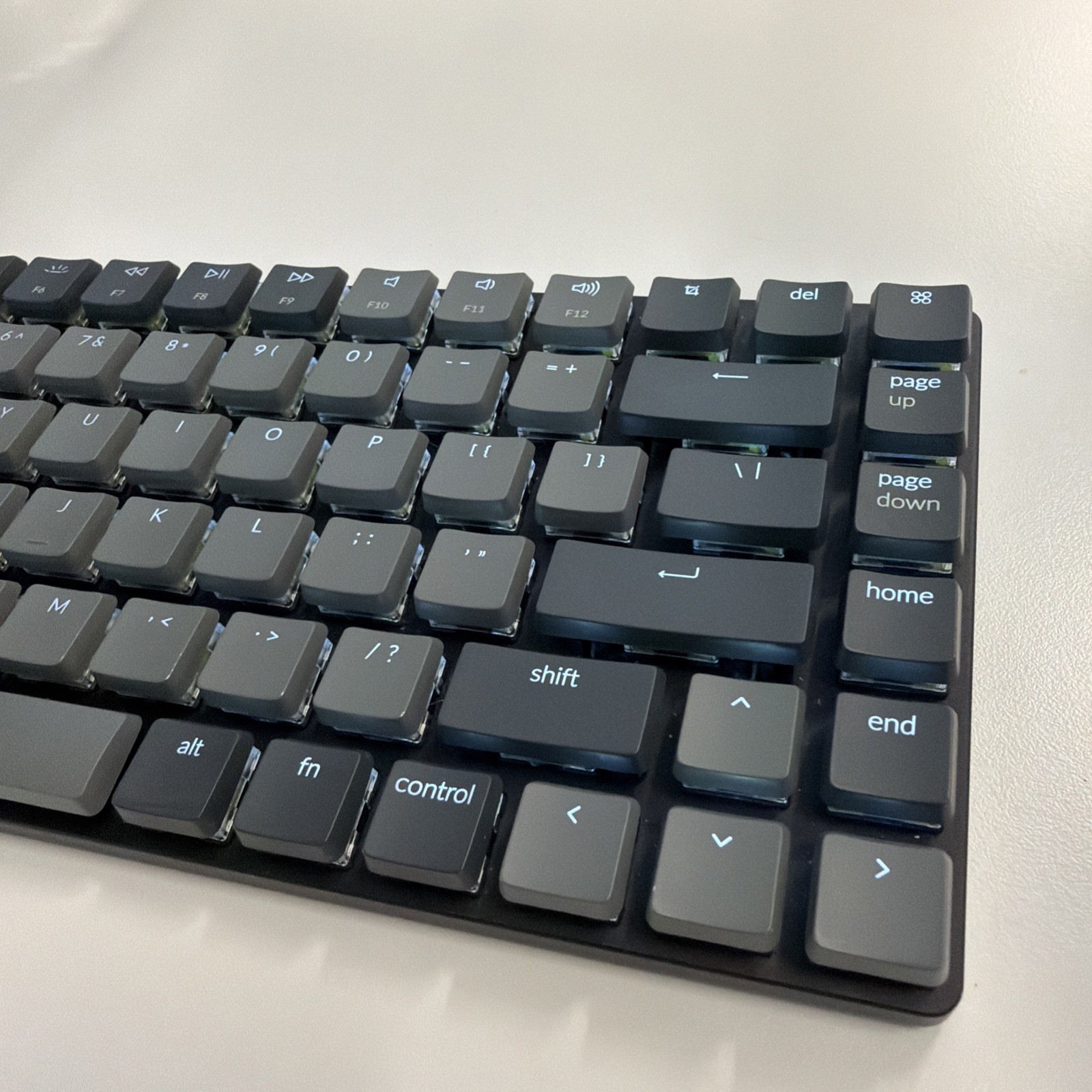 Keychron K3 Low Profile Wireless Mechanical Keyboard White Backlight K3D5