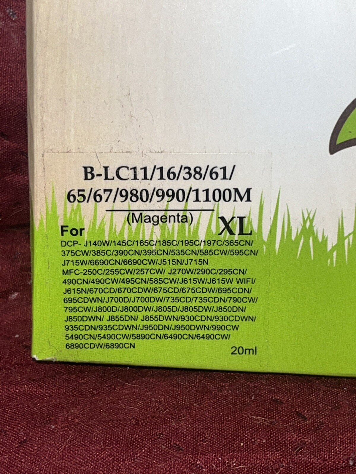 CMY Image Earth Friendly Deskjet inkjet Ink Cartridge Magenta Color