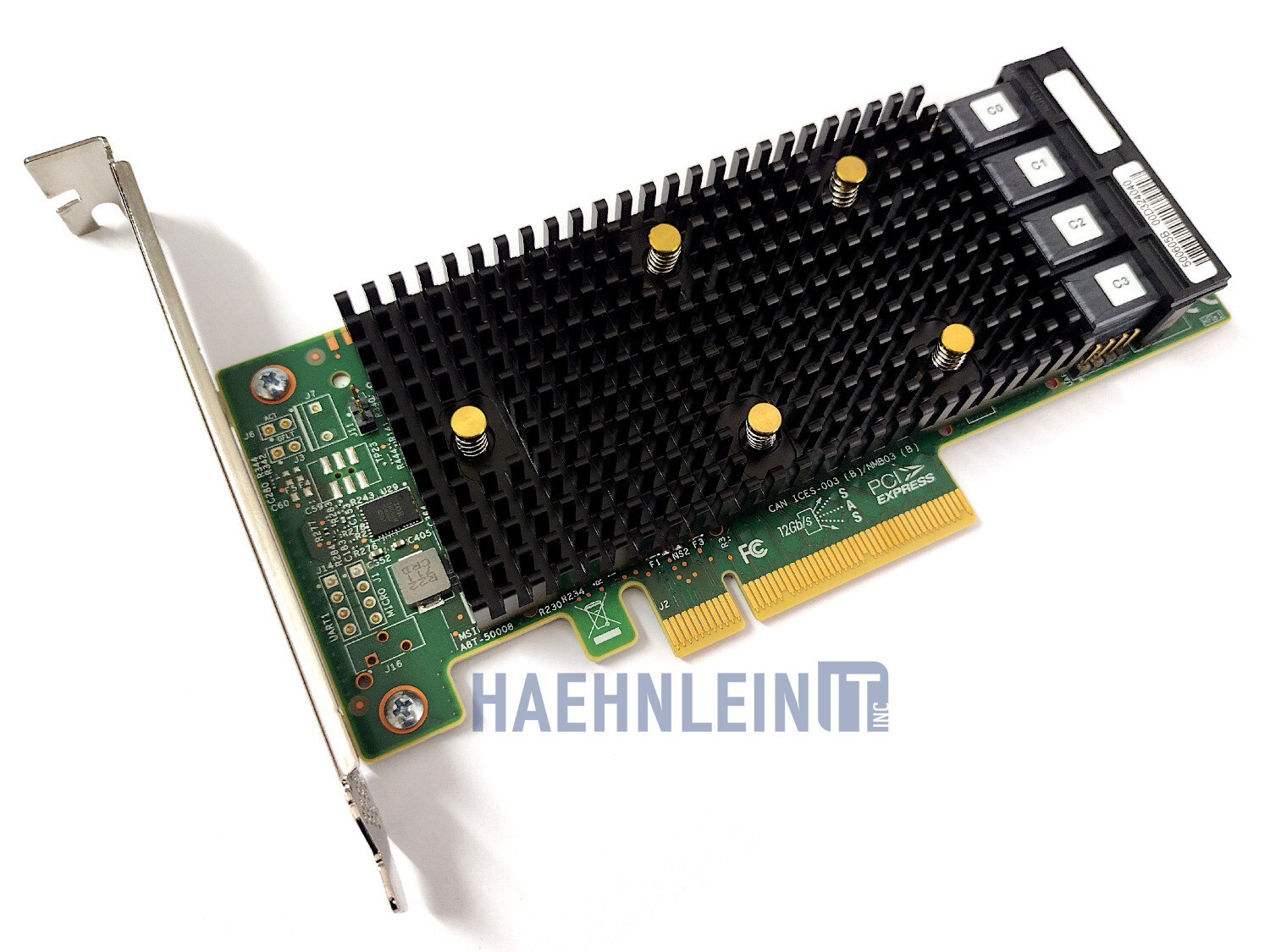 OEM Broadcom 9400-16i SATA SAS HBA Controller 12G P24 IT-Mode ZFS NAS + cables
