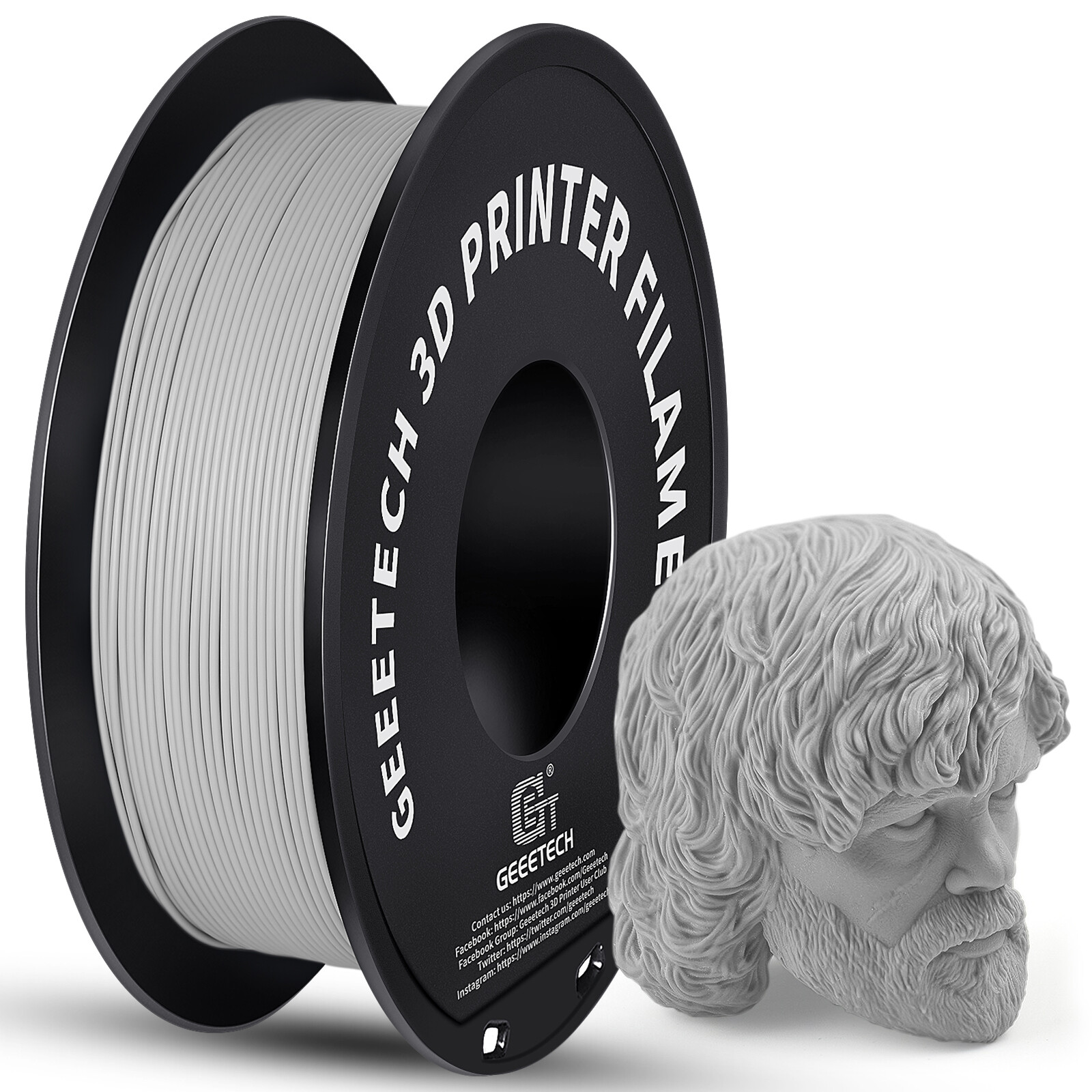 Geeetech 3D Printer 1.75mm Matte PLA 3D Filament 9 Colors 1kg/roll Consumables
