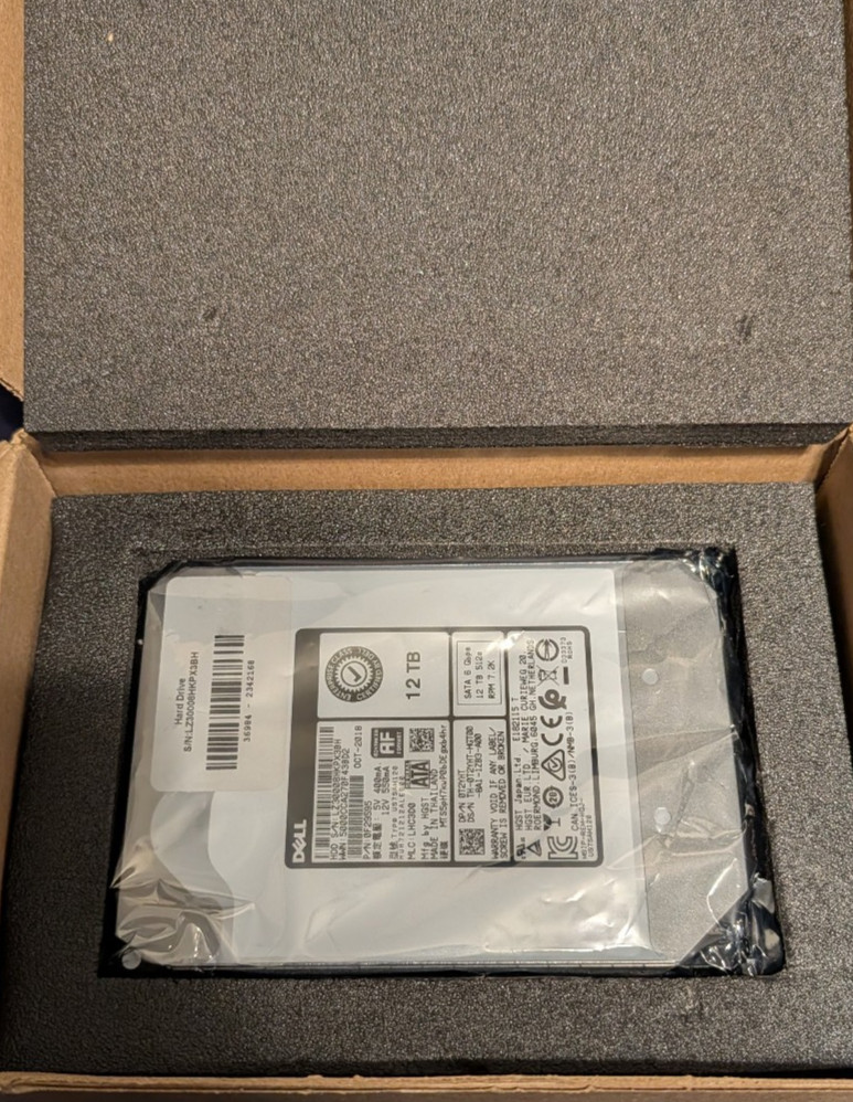 WD Ultrastar DC HC520 HUH721212ALE600 12TB 7.2K SATA 3.5″ 256MB HDD Enterprise